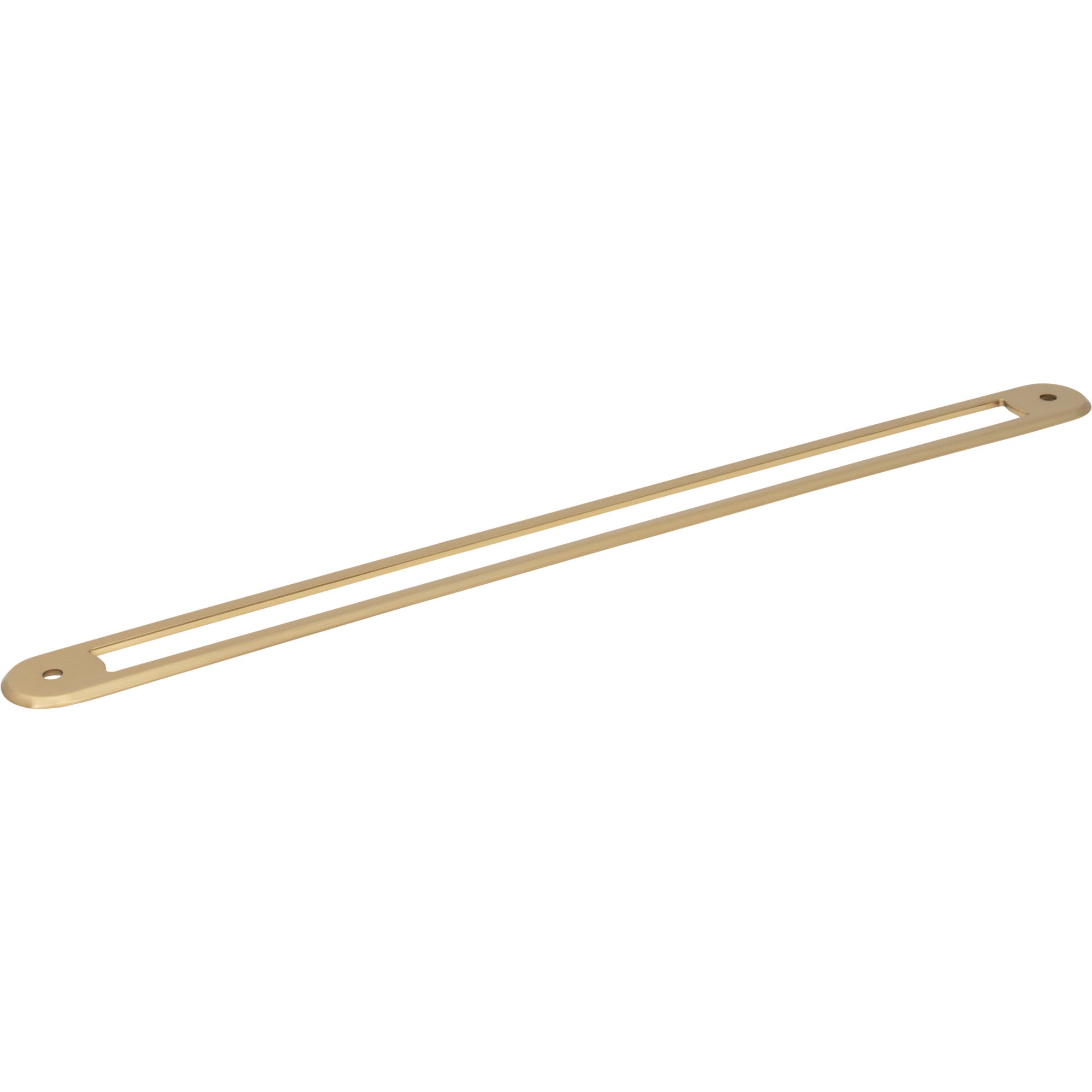 Brockwell 12" Center to Center Pull Backplate - Honey Bronze