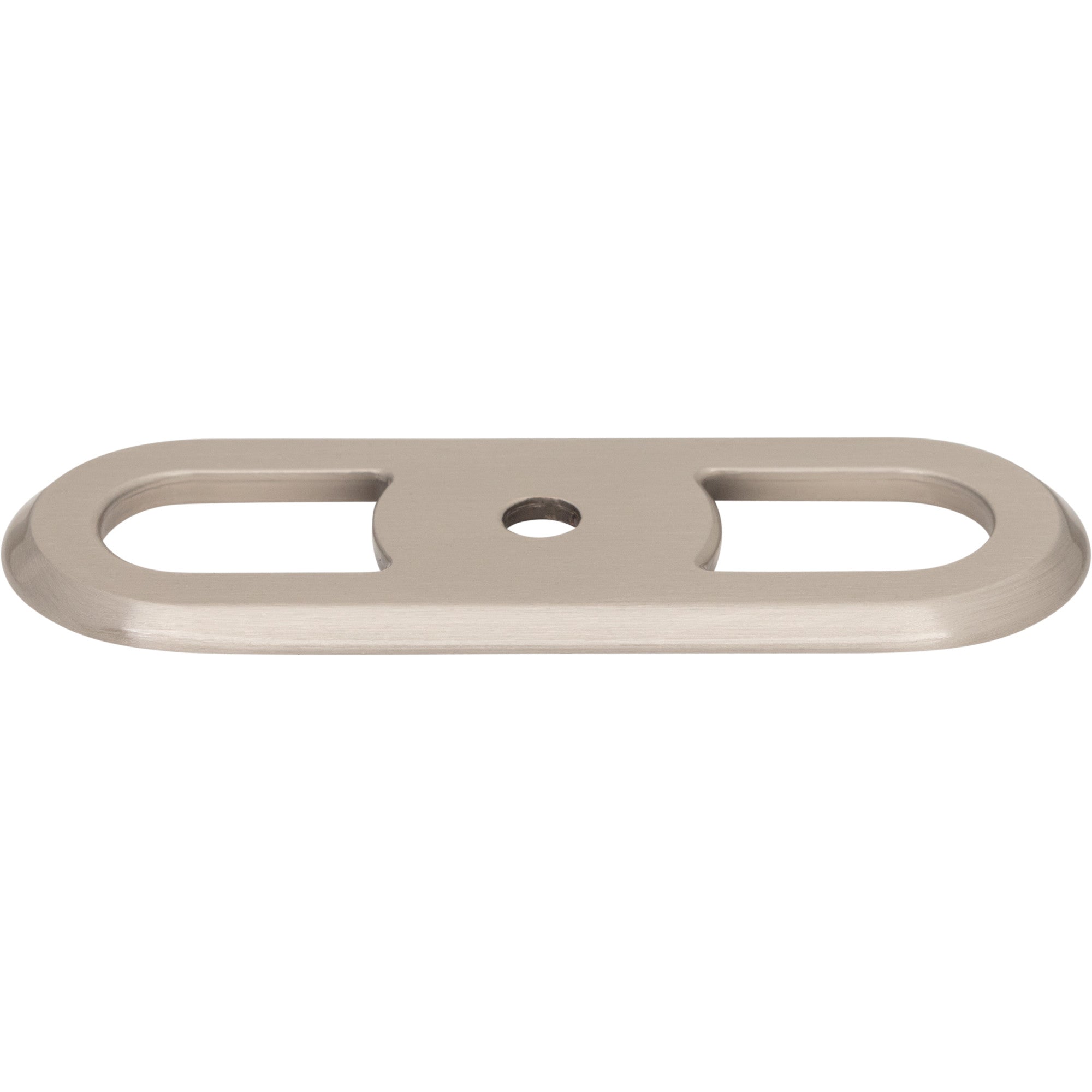 Brockwell 2 3/4" Center to Center Pull Backplate - Brushed Satin Nickel