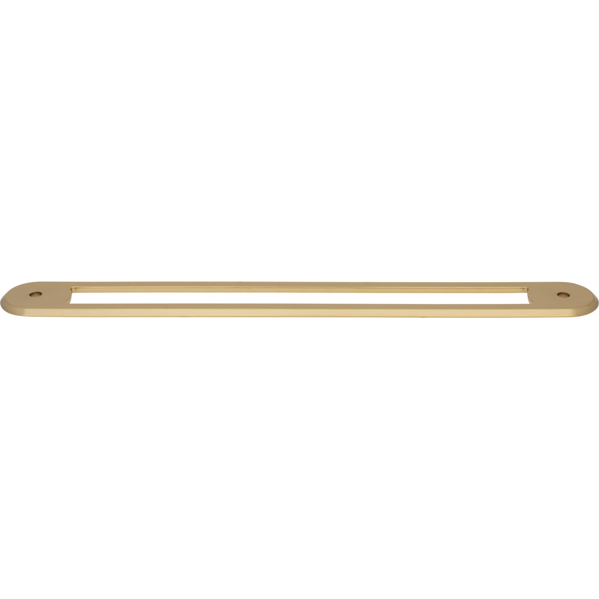 Brockwell 18" Center to Center Pull Backplate - Honey Bronze