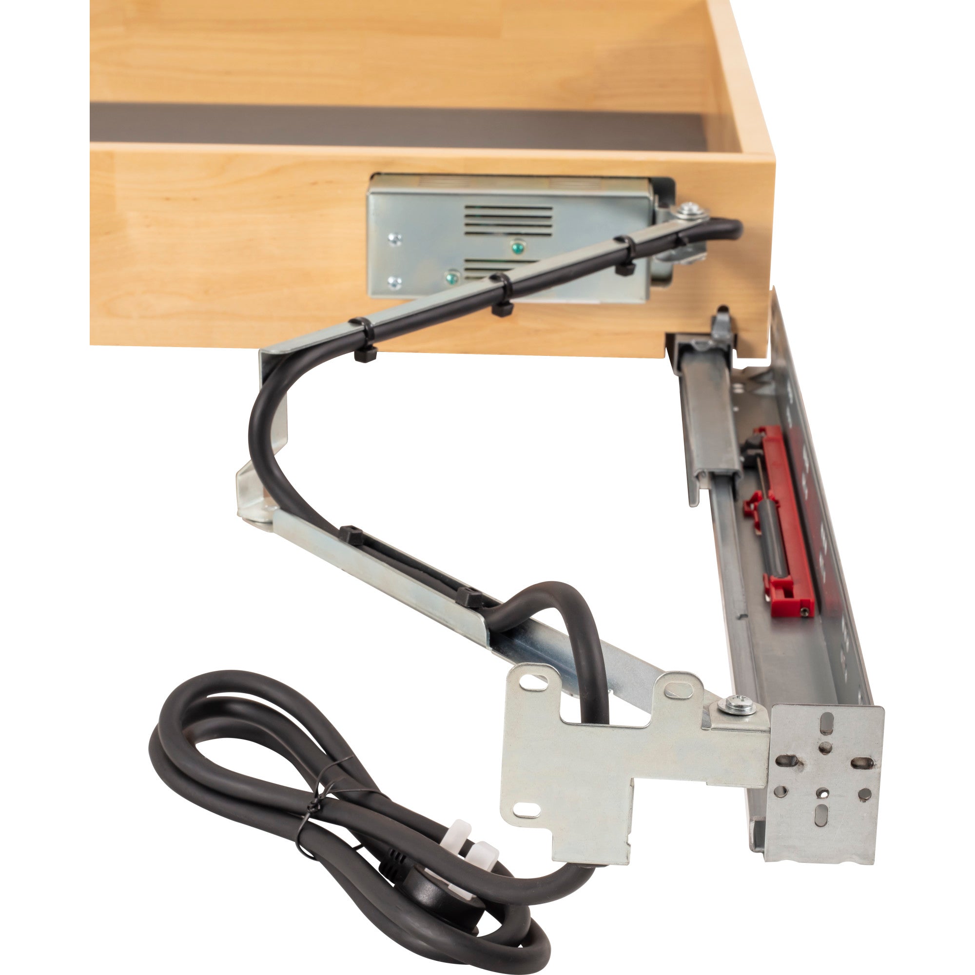 21" Charging Drawer for Kitchen with In-Drawer Outlets & Charging Ports