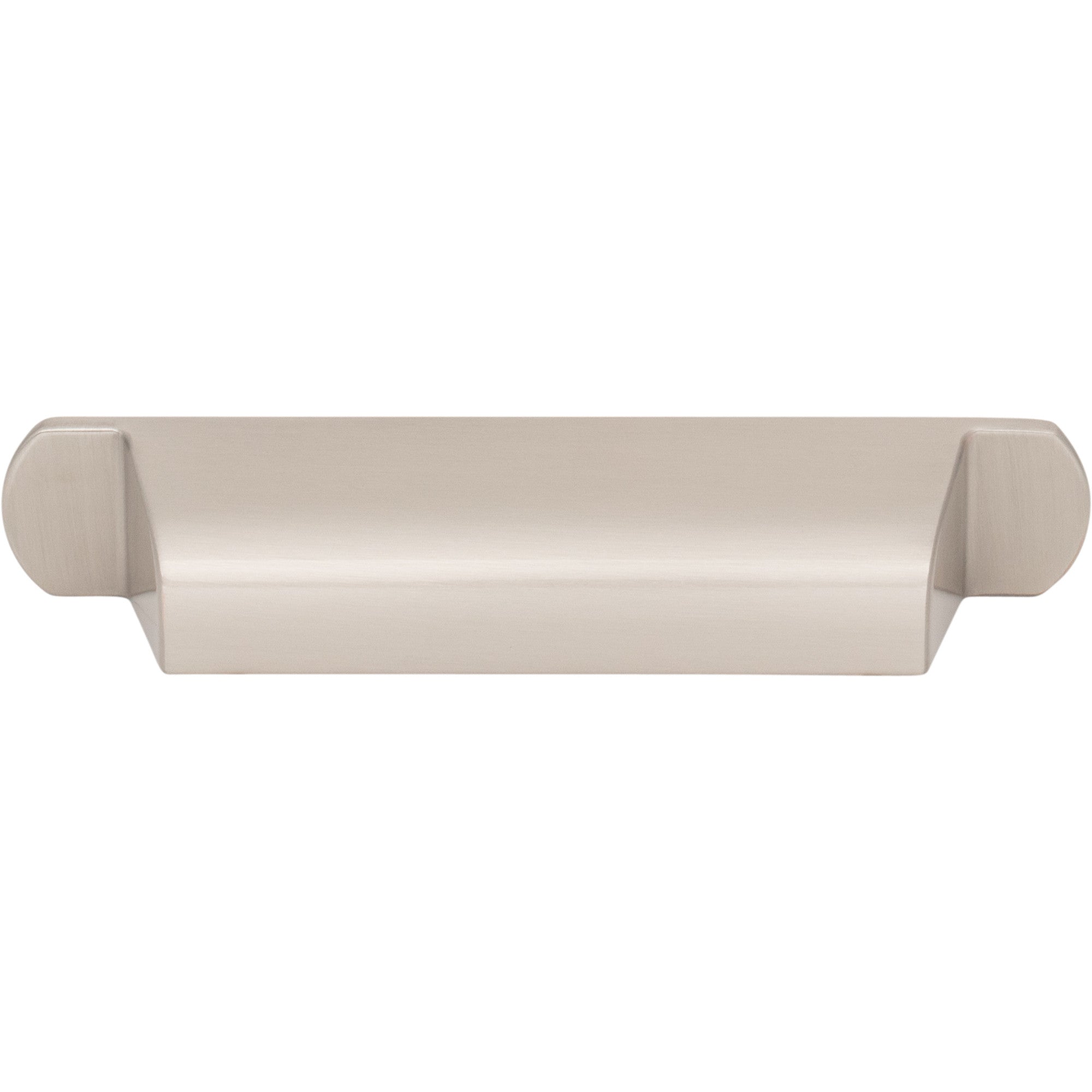 Cressing 3 3/4" Center to Center Cup/Bin Pull - Brushed Satin Nickel