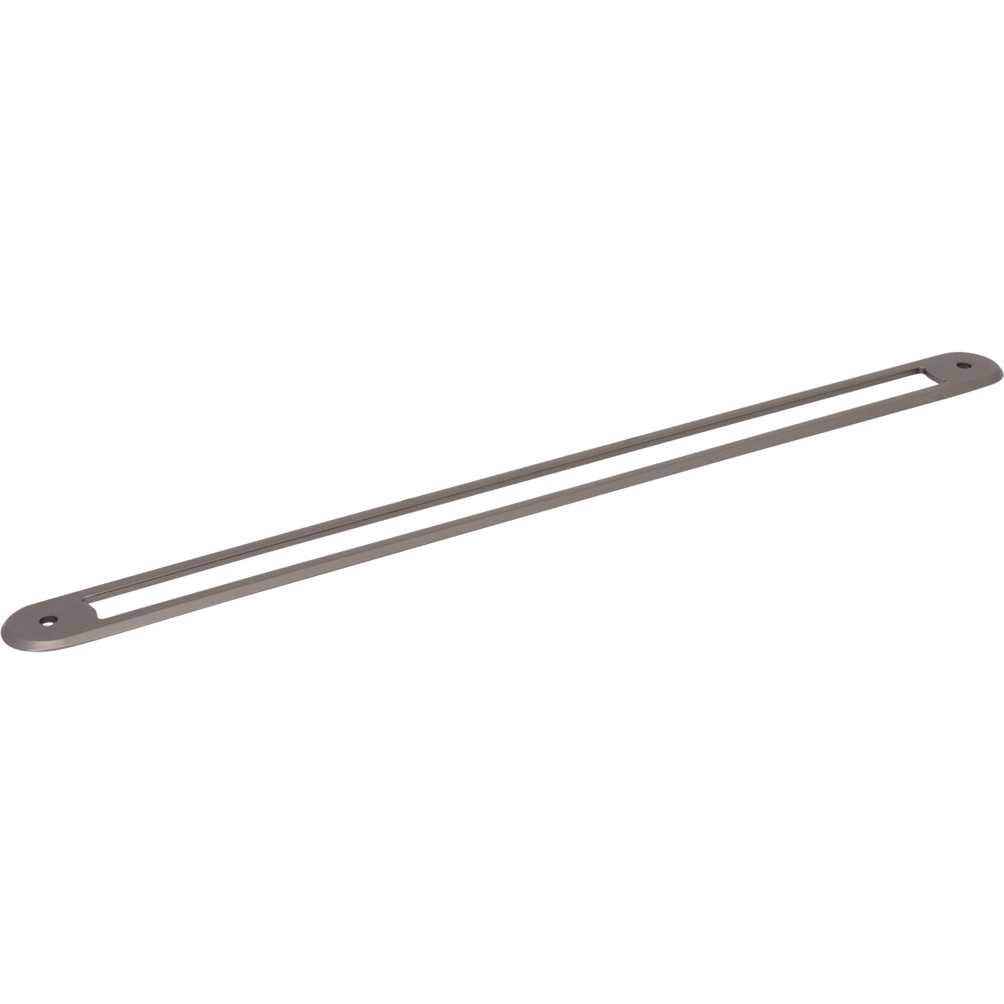 Brockwell 12" Center to Center Pull Backplate - Ash Gray