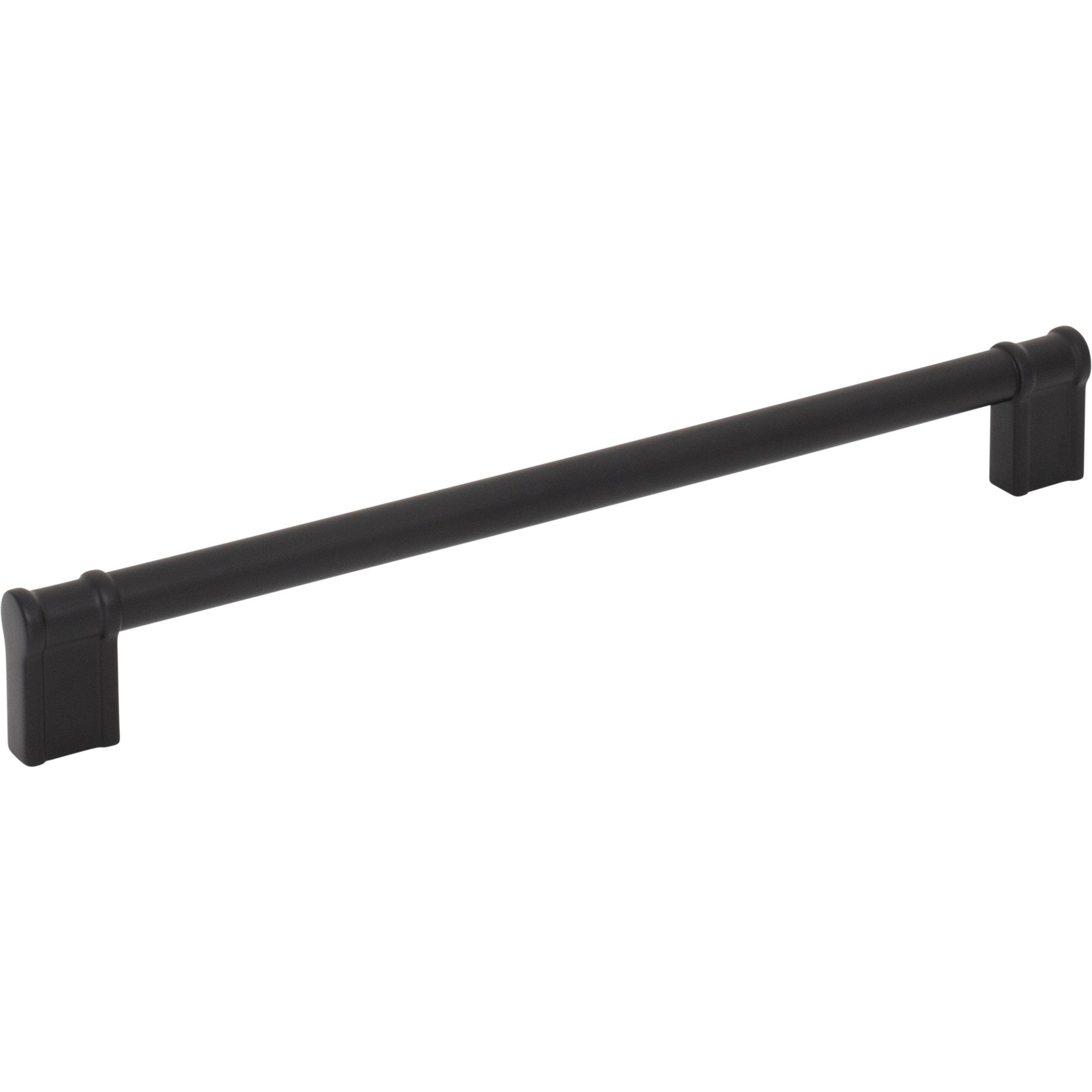 Newburn 8 13/16" Center to Center Bar Pull - Flat Black