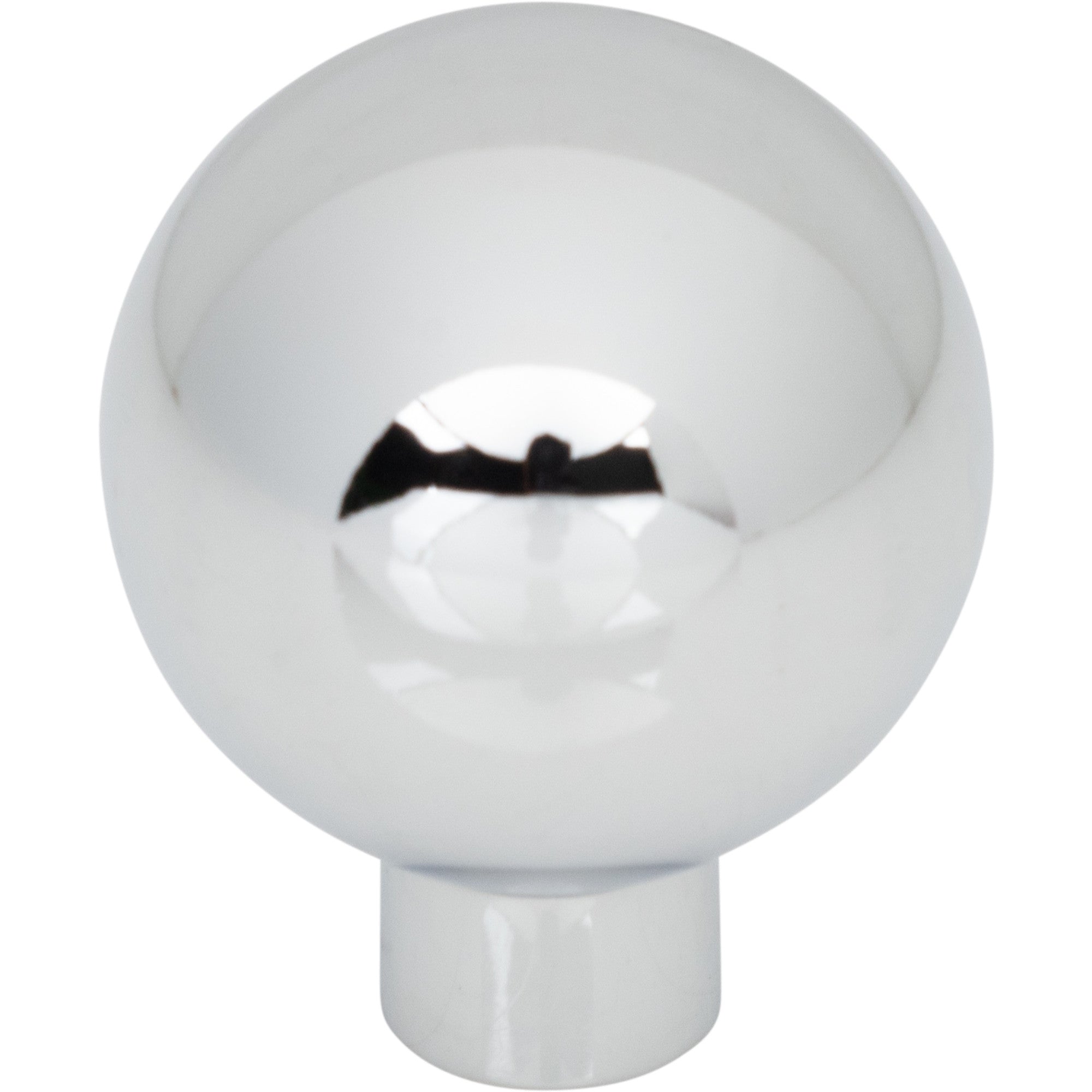 Brockwell 1 1/8" Diameter Round Knob - Polished Chrome