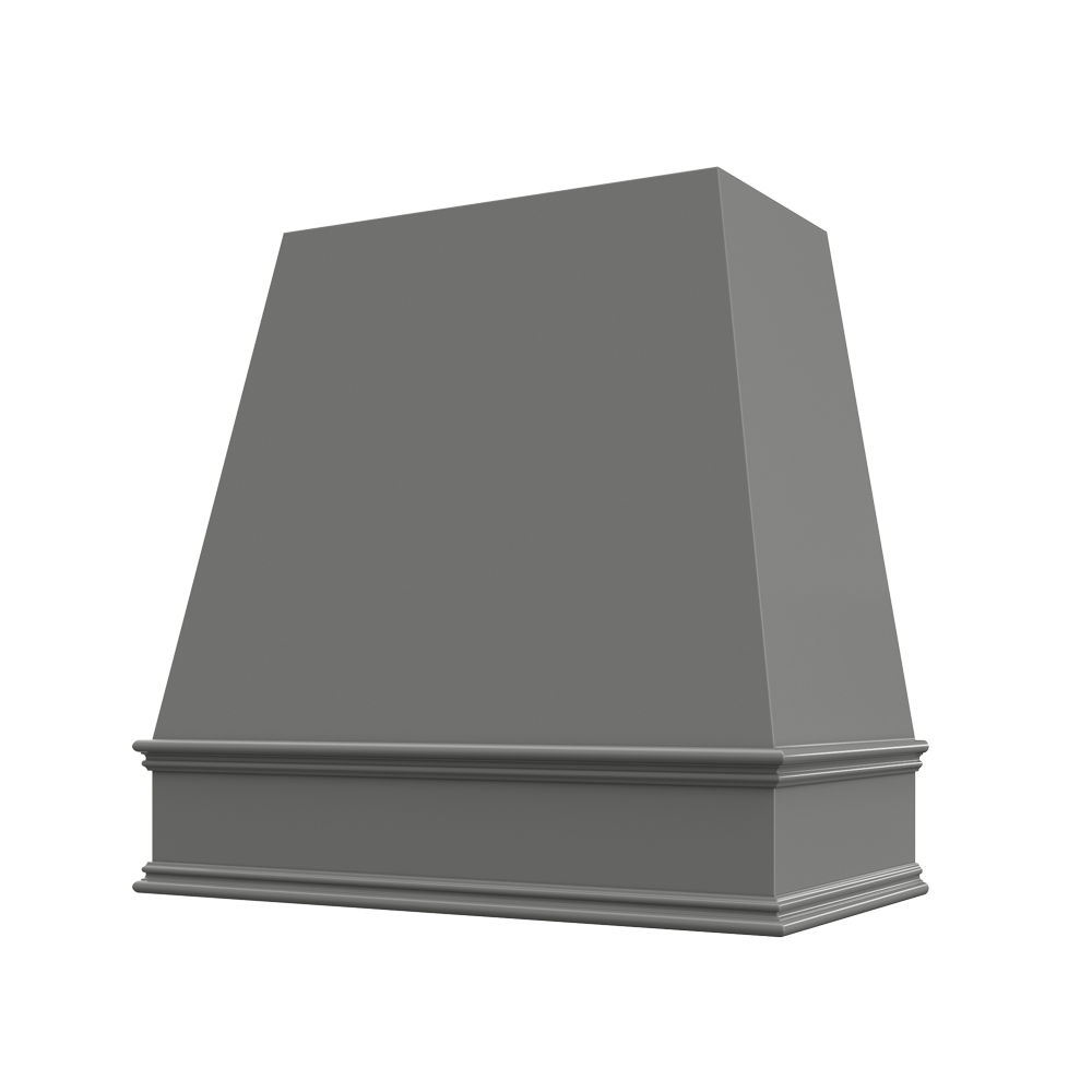 Tapered Classic Moulding Smooth Raleigh Wood Hood 36W x 36H