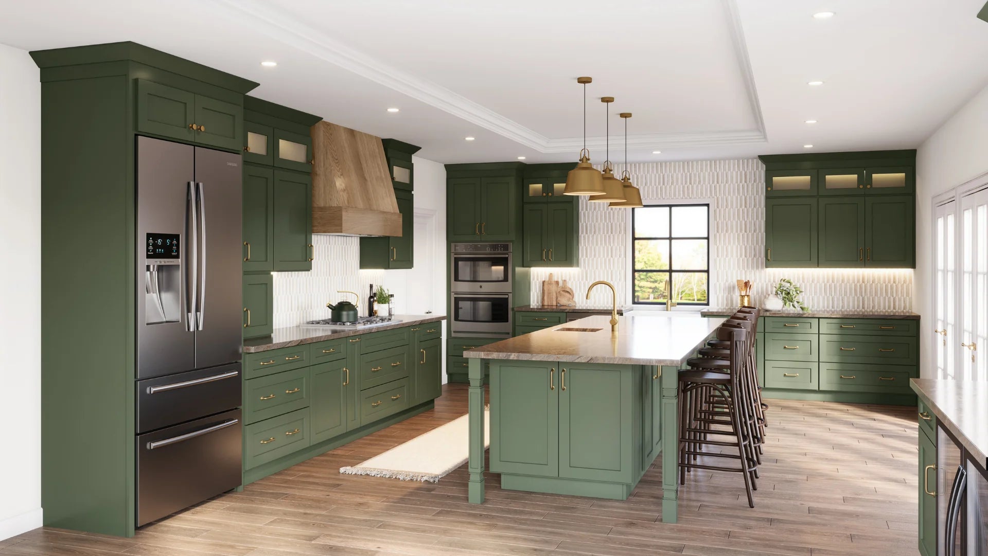 Shaker Ivy 1.5" x 96" Refrigerator End Panel (REPVKIT)