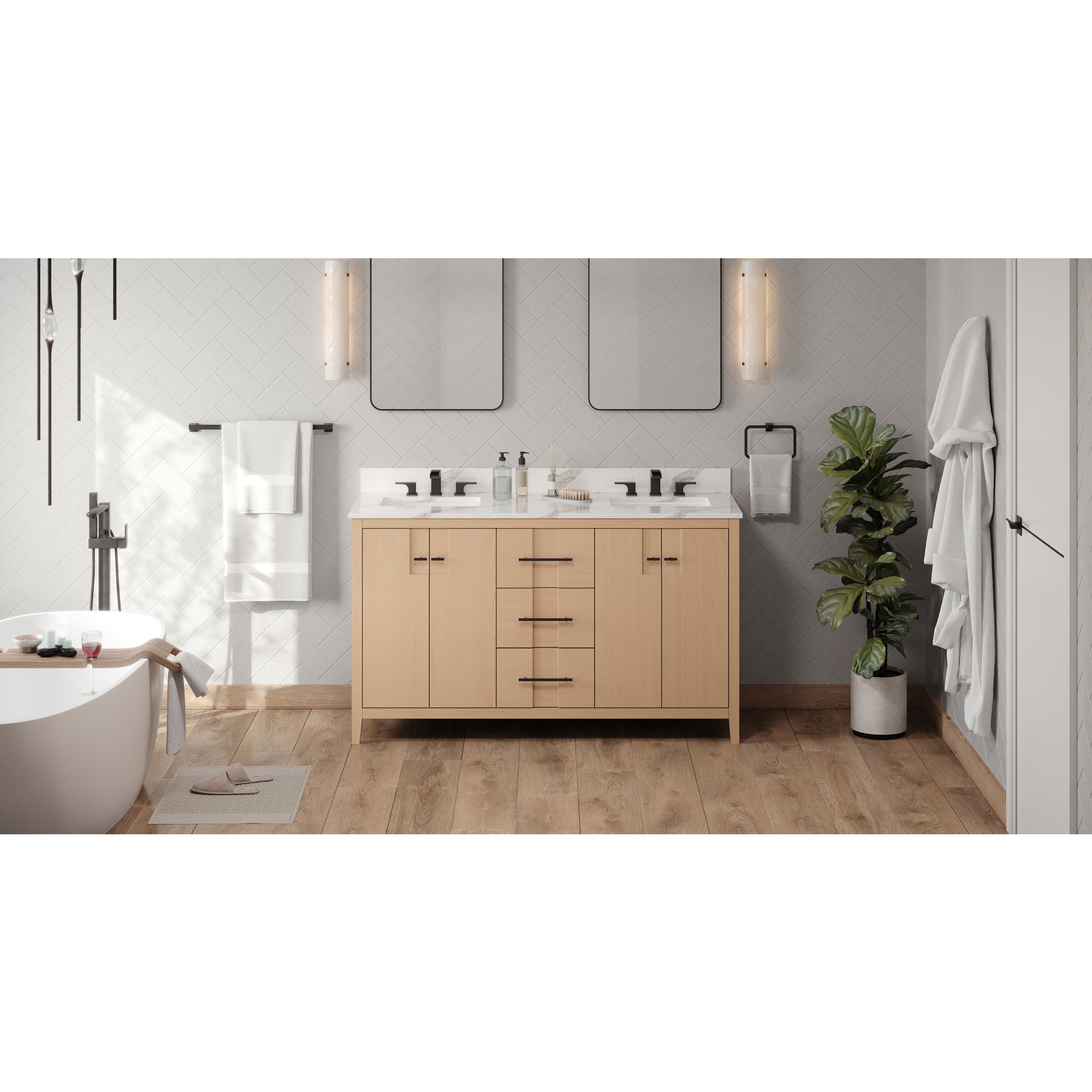 60" Katara Vanity – Double Bowl