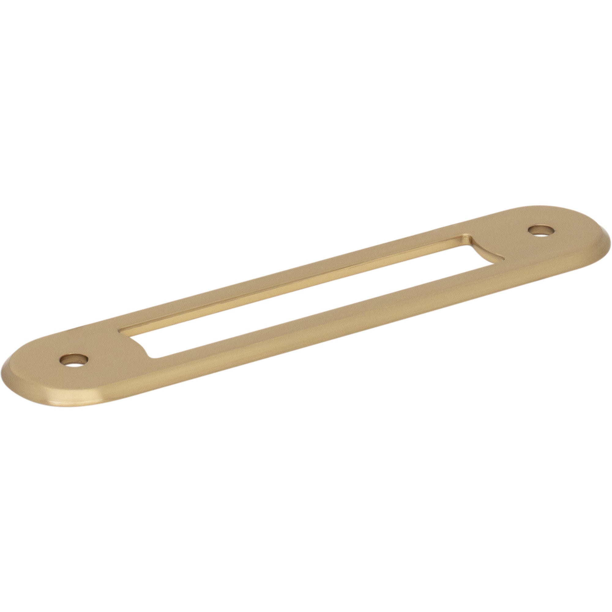Brockwell 3 3/4" Center to Center Pull Backplate - Honey Bronze