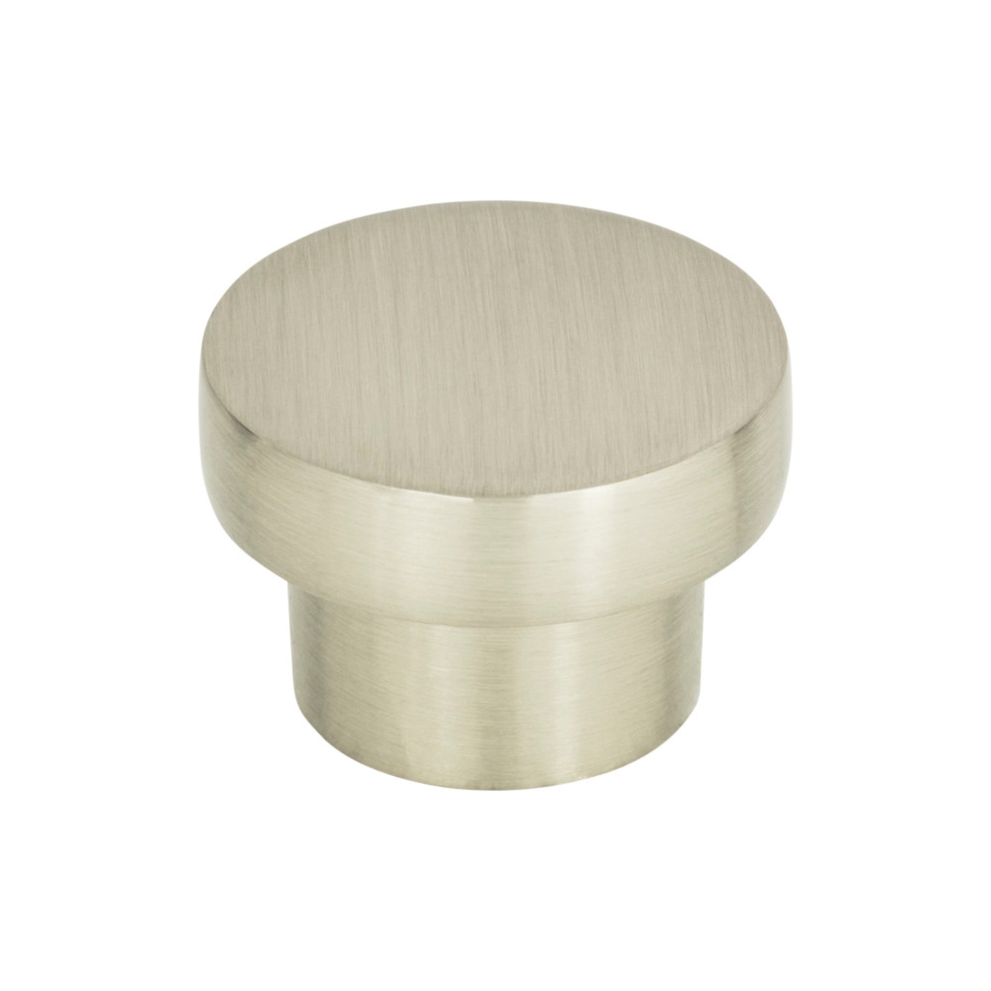 Chunky Knobs 1-7/ Round Knob - Brushed Nickel