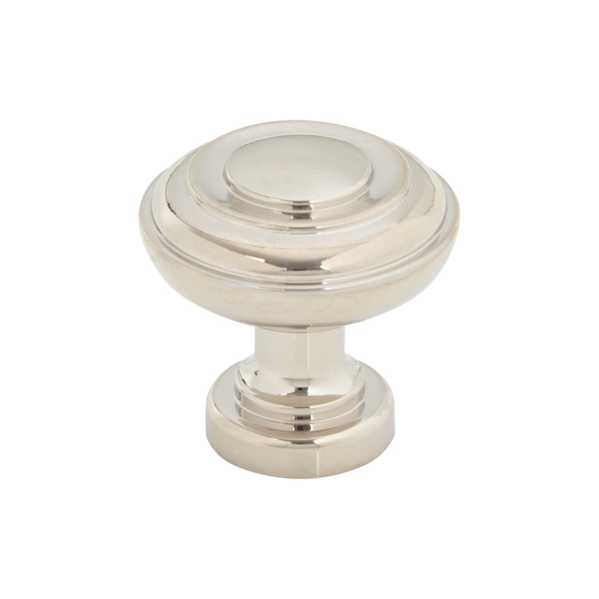 Ulster 1 1/4" Diameter Mushroom Knob - Polished Nickel
