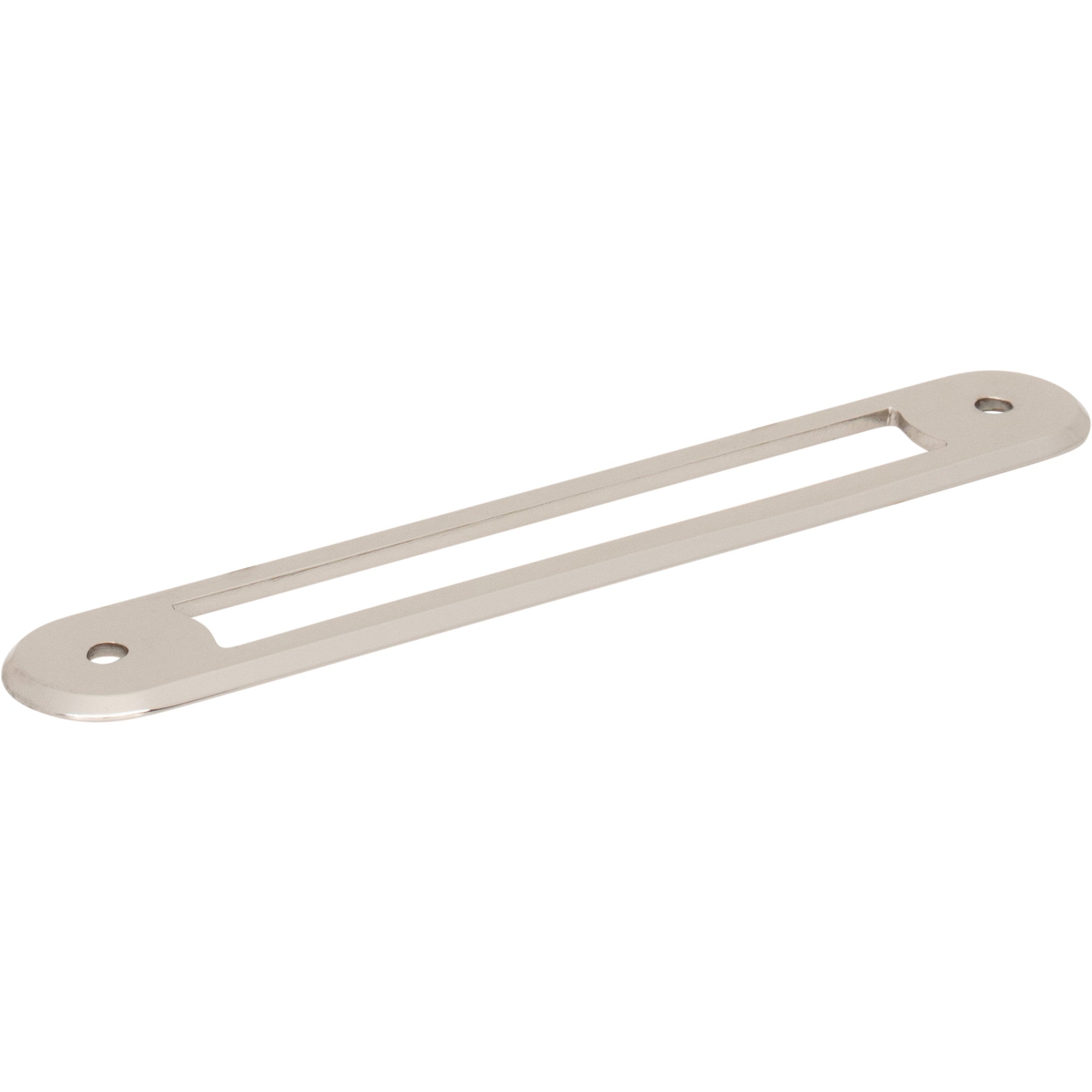 Brockwell 5 1/16" Center to Center Pull Backplate - Polished Nickel