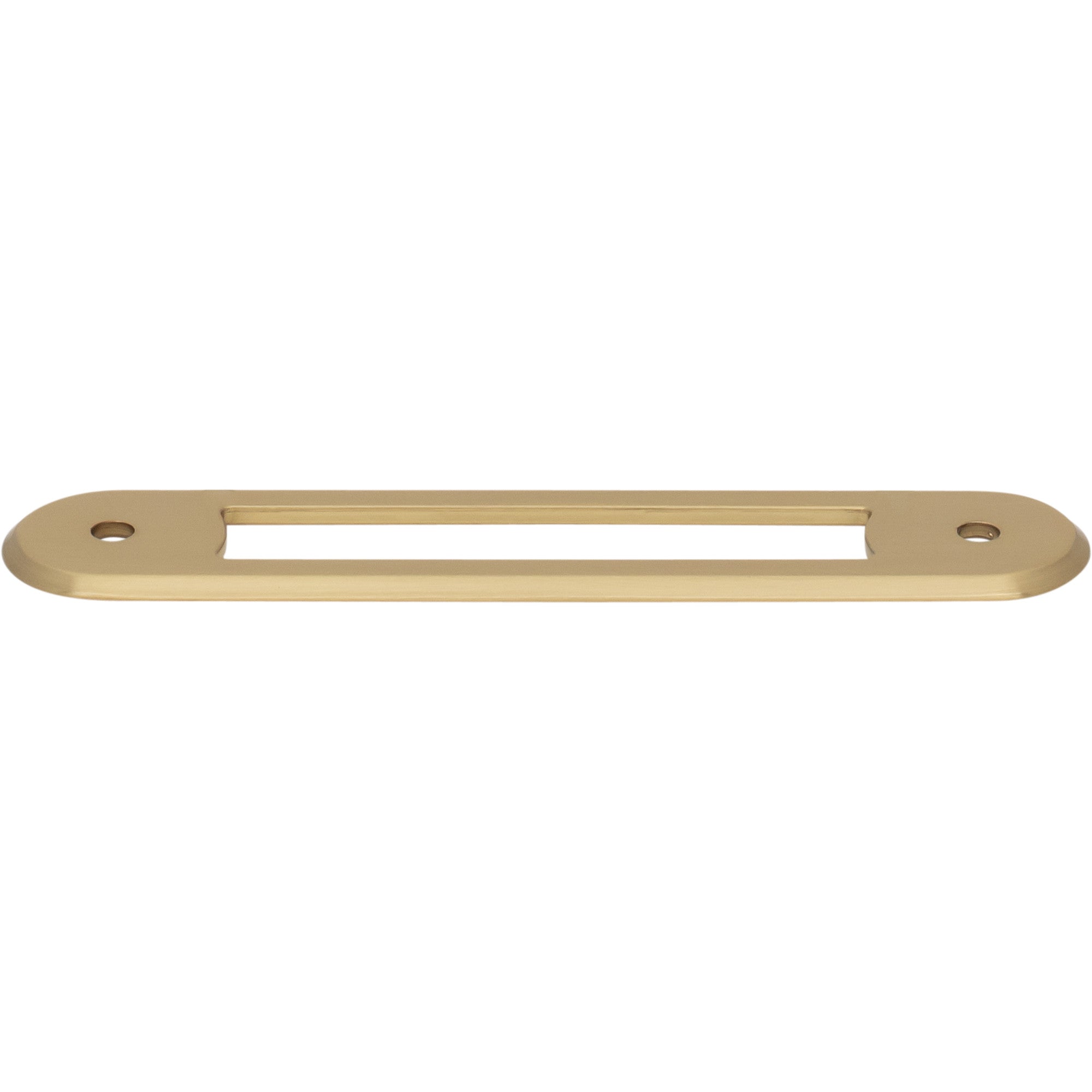 Brockwell 3 3/4" Center to Center Pull Backplate - Honey Bronze