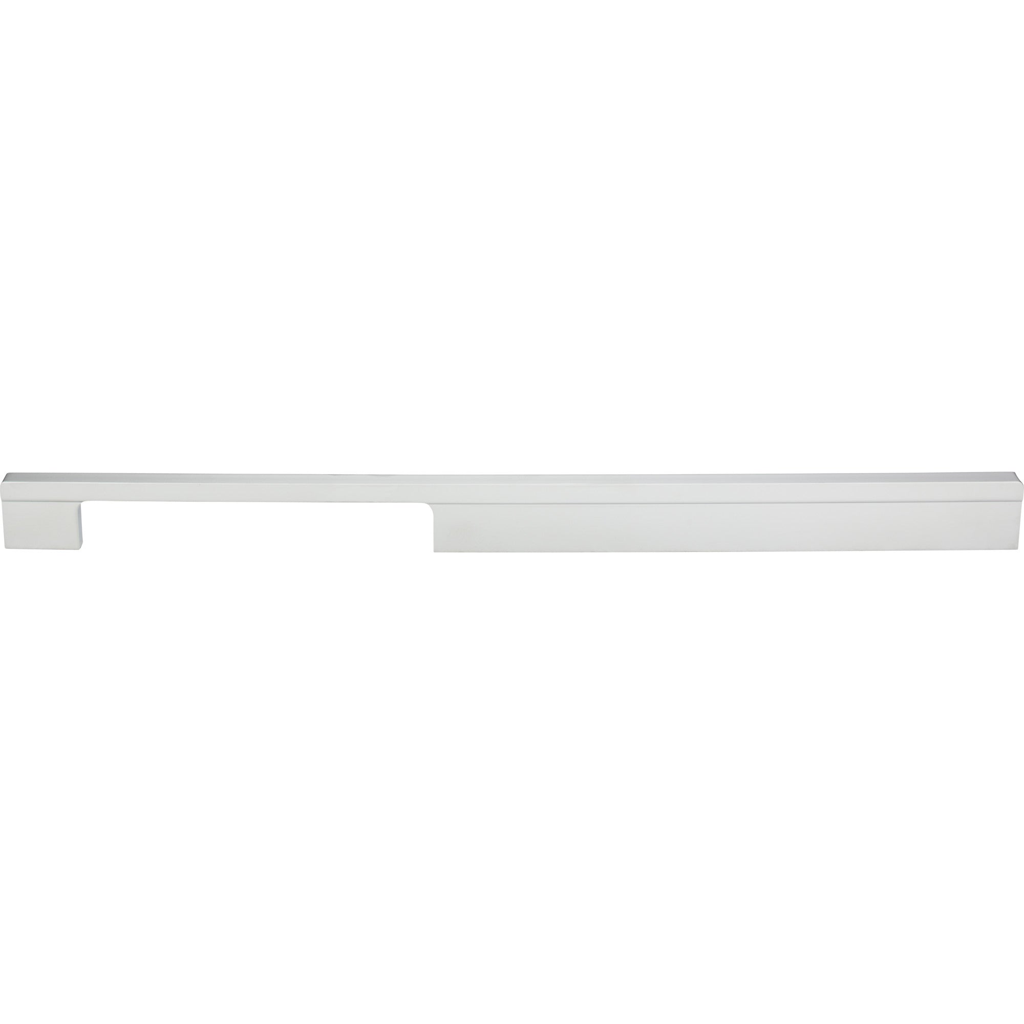 Off Center Bar Pull - Matte Chrome