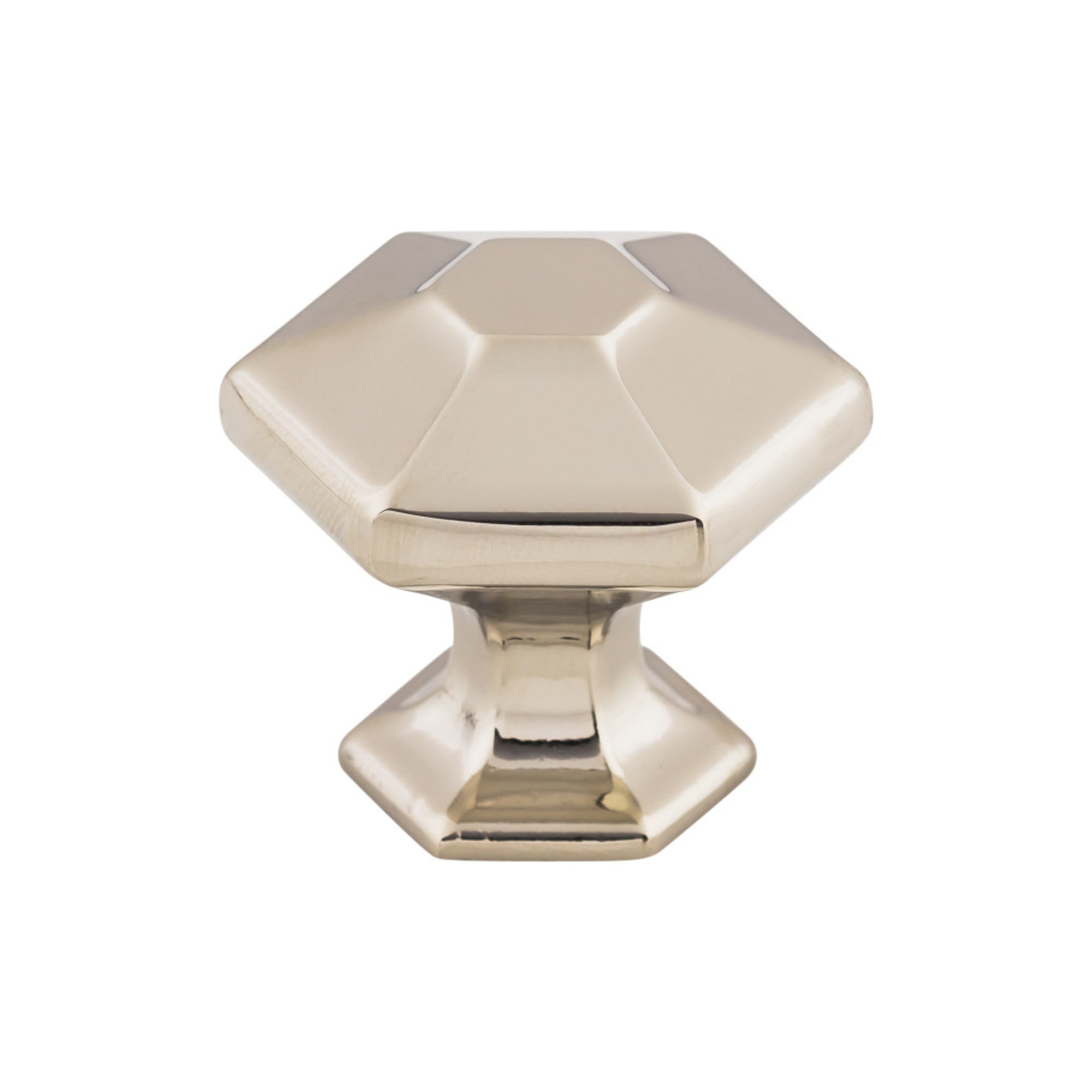 Spectrum Round Knob - Polished Nickel