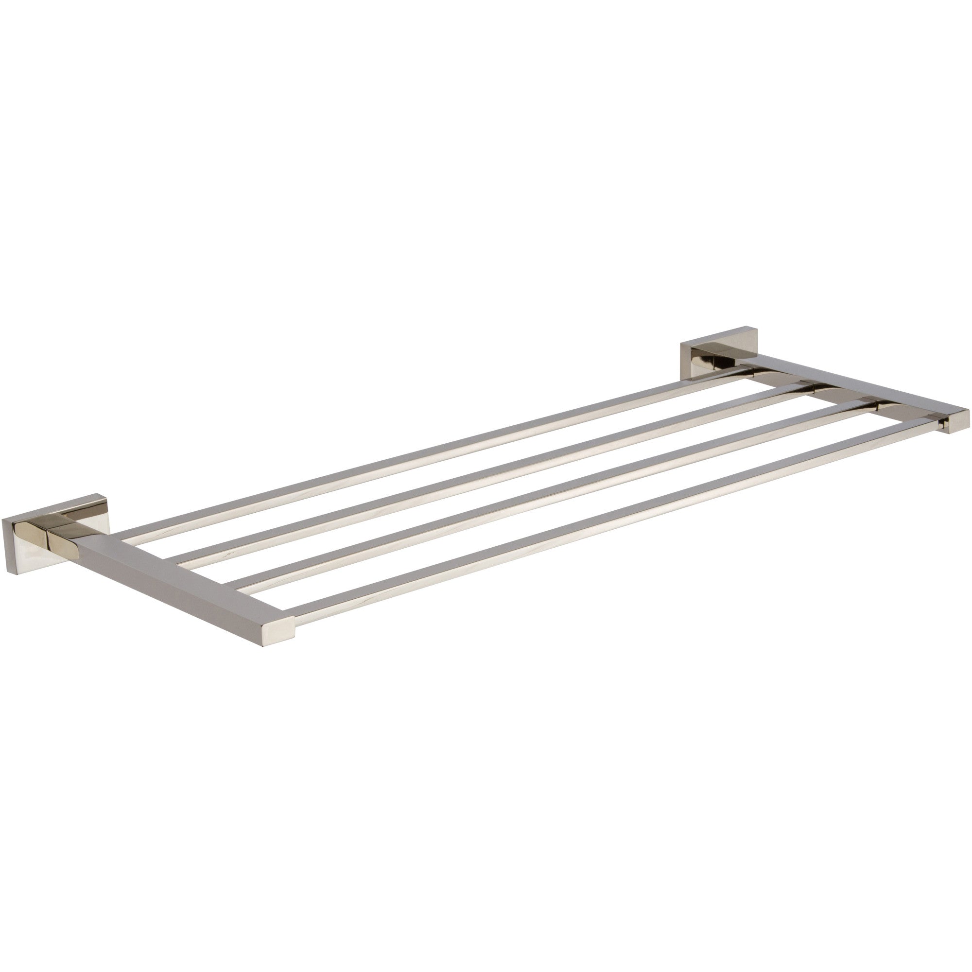 Axel Wall Mounted Towel Rack - Polished Nickel