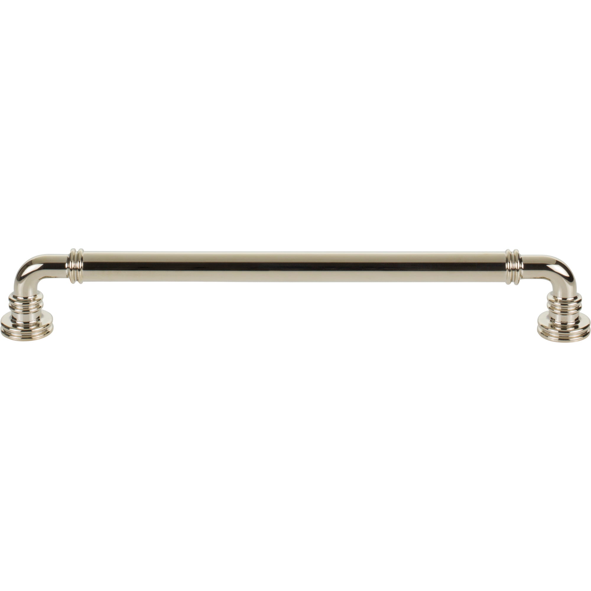 Cranford 8 13/16" Center to Center Bar Pull - Polished Nickel