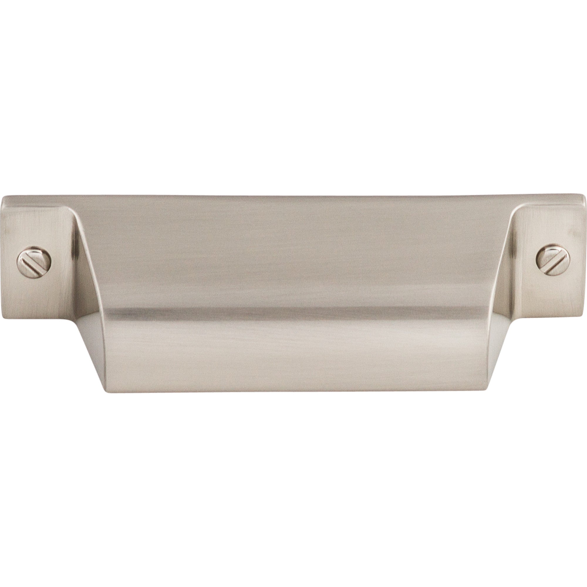 Channing Cup/Bin Pull - Brushed Satin Nickel