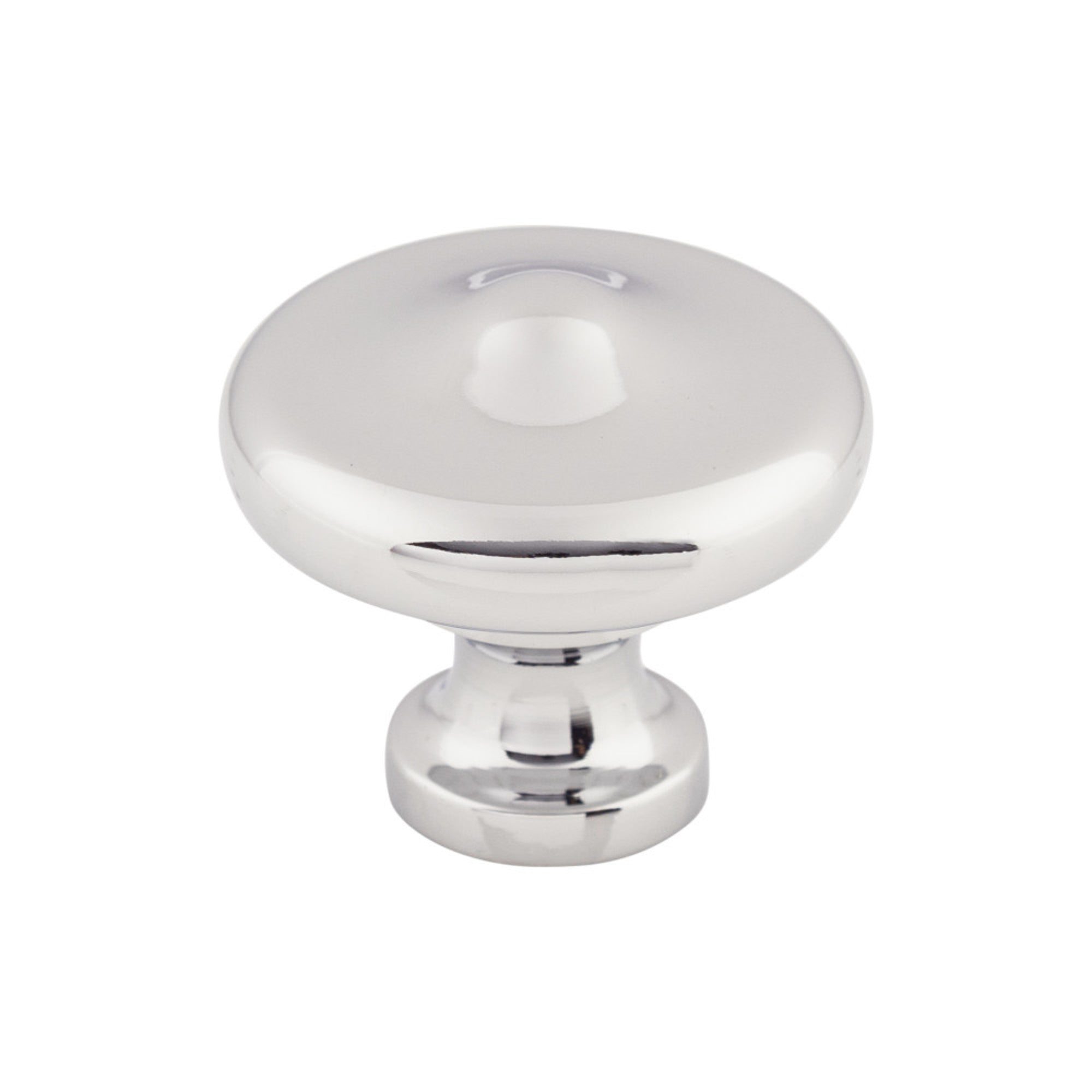 Peak 1 5/16" Diameter Round Knob - Polished Chrome