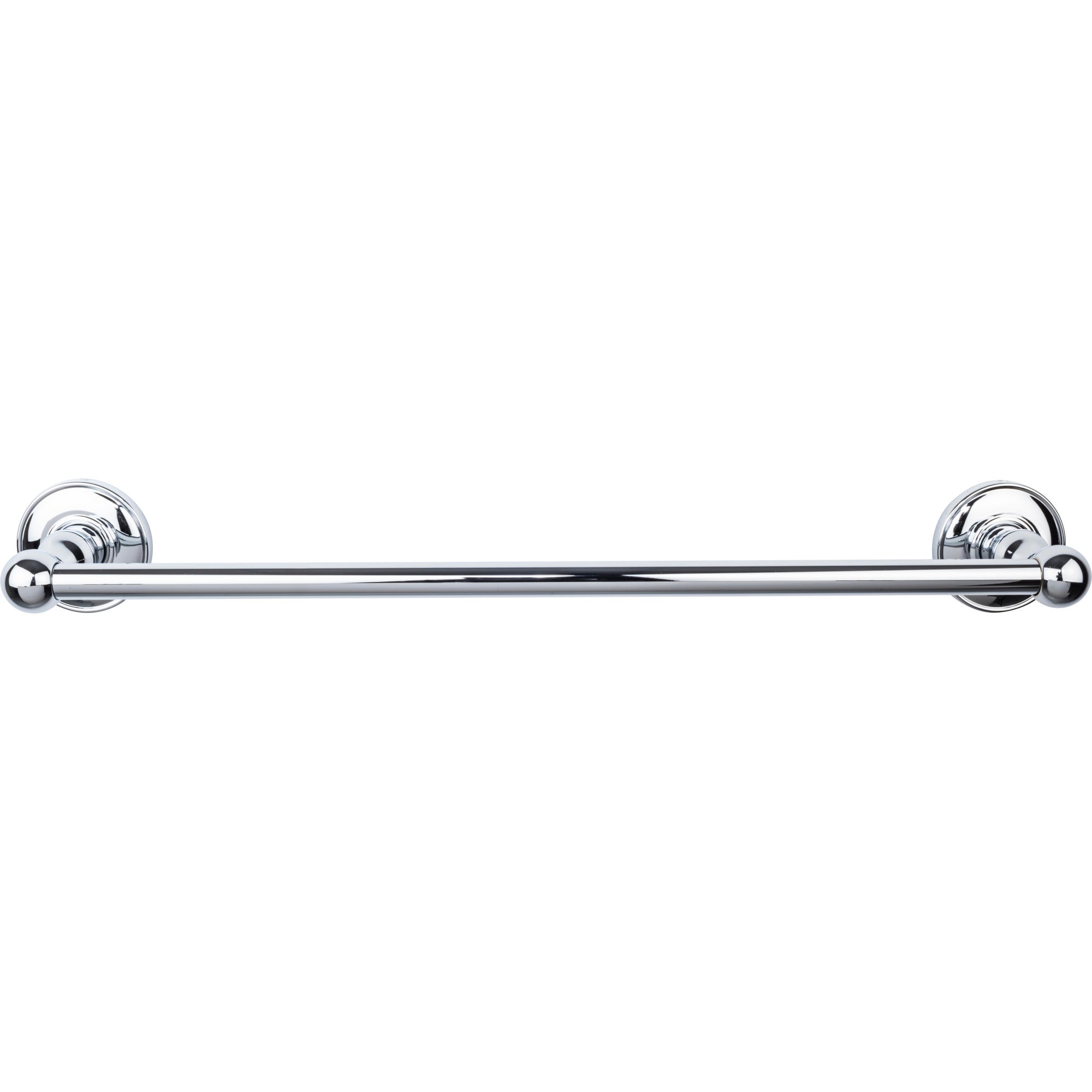 TOP BATH (R) Edwardian Bath Single 20 1/2" Wall Mounted Towel Bar - Polished Chrome