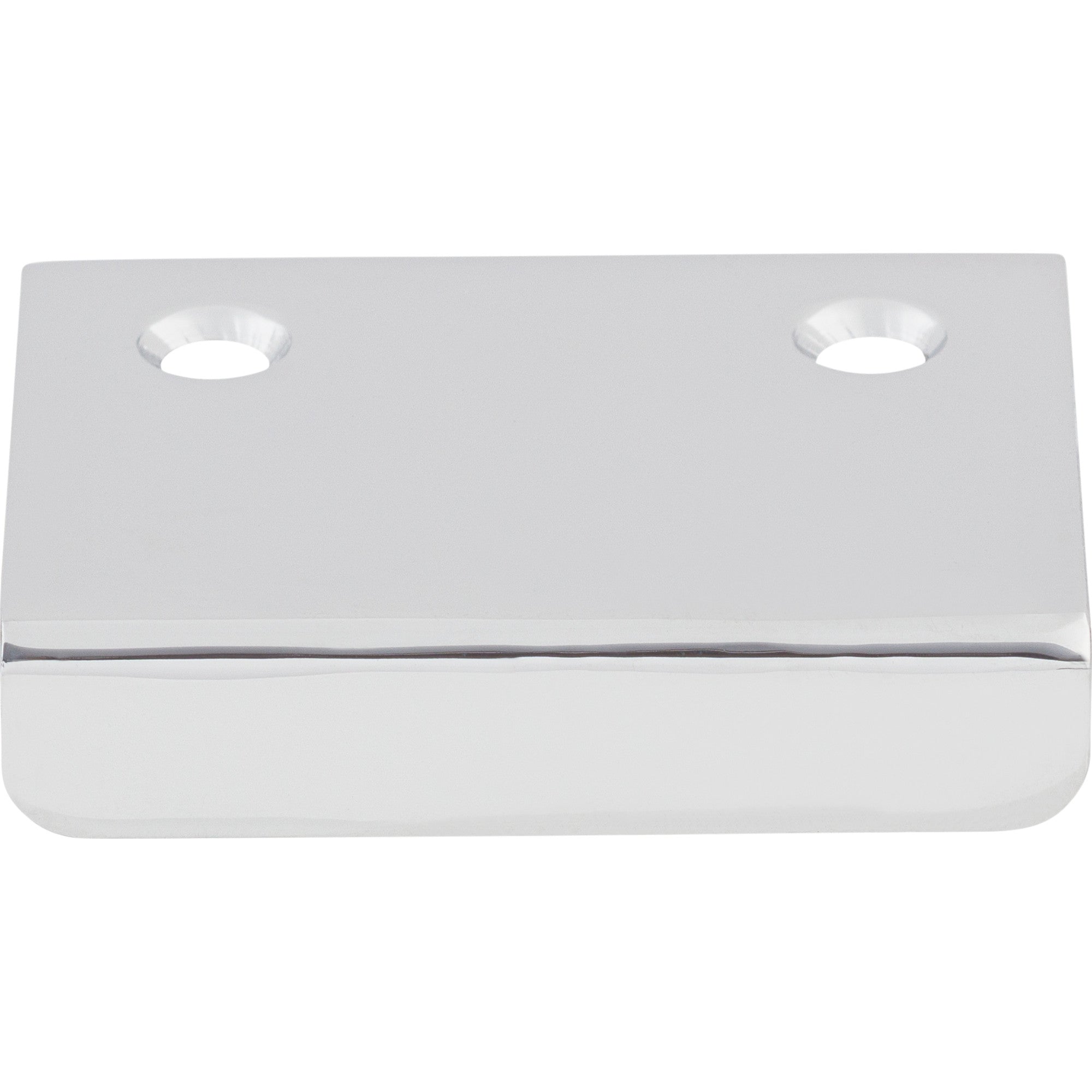 Tab 1 1/4" Center to Center Finger Pull - Polished Chrome