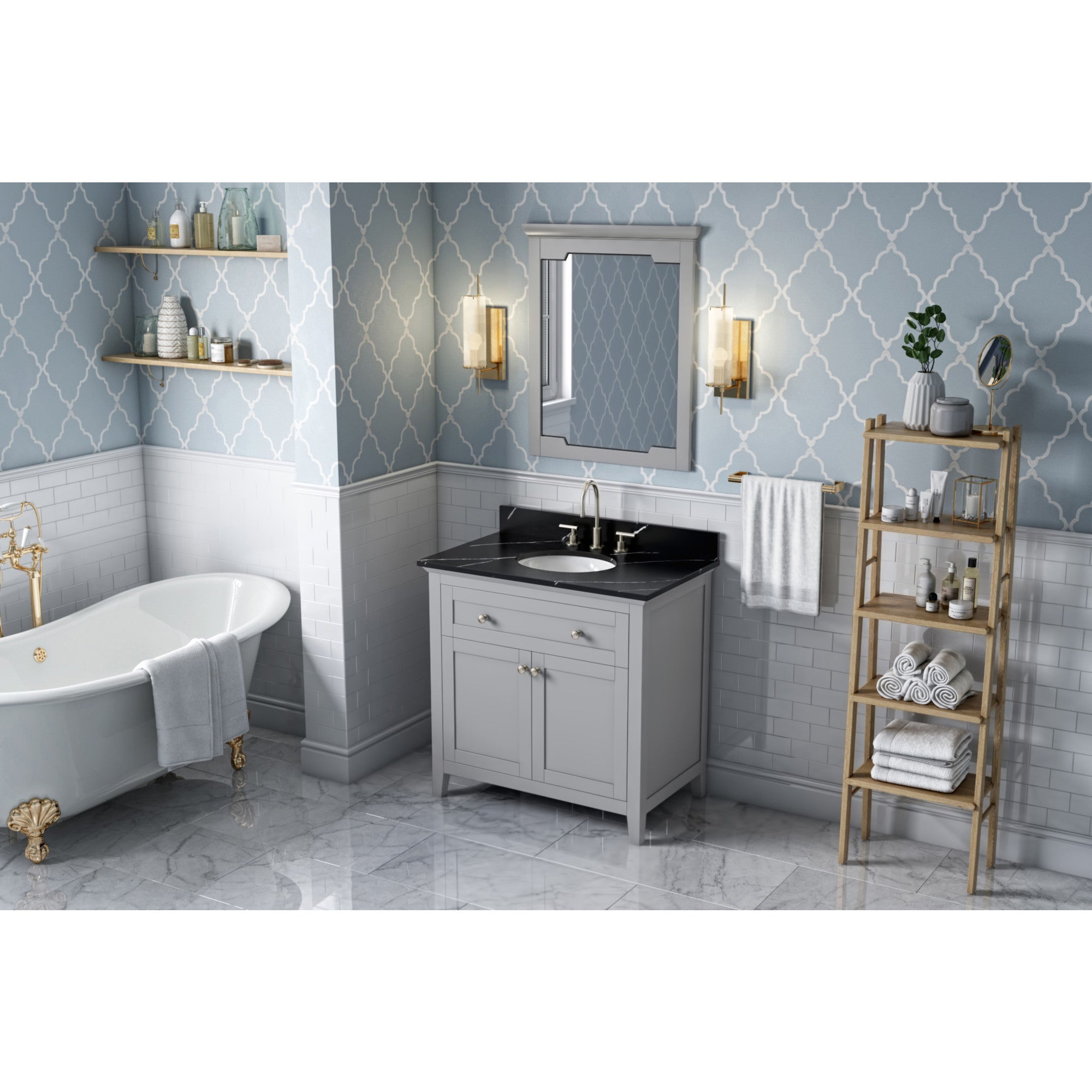 36" Chatham Vanity – Grey