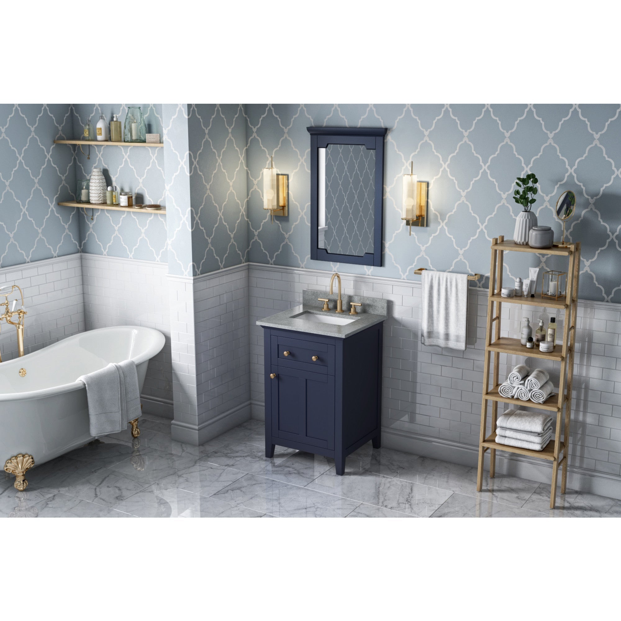 24" Chatham Vanity – Hale Blue