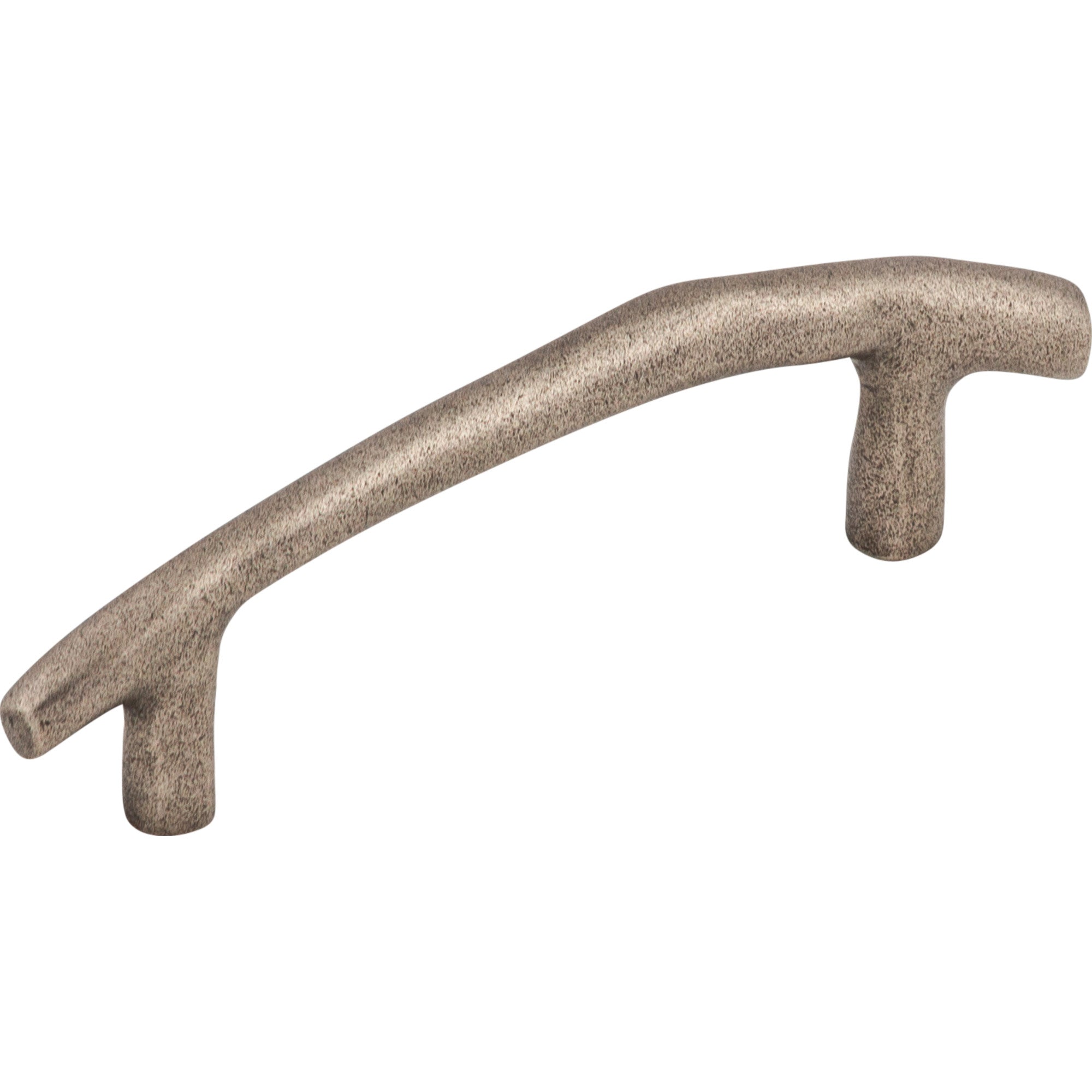 Aspen Twig 3 1/2" Center to Center Bar Pull - Silicon Bronze Light