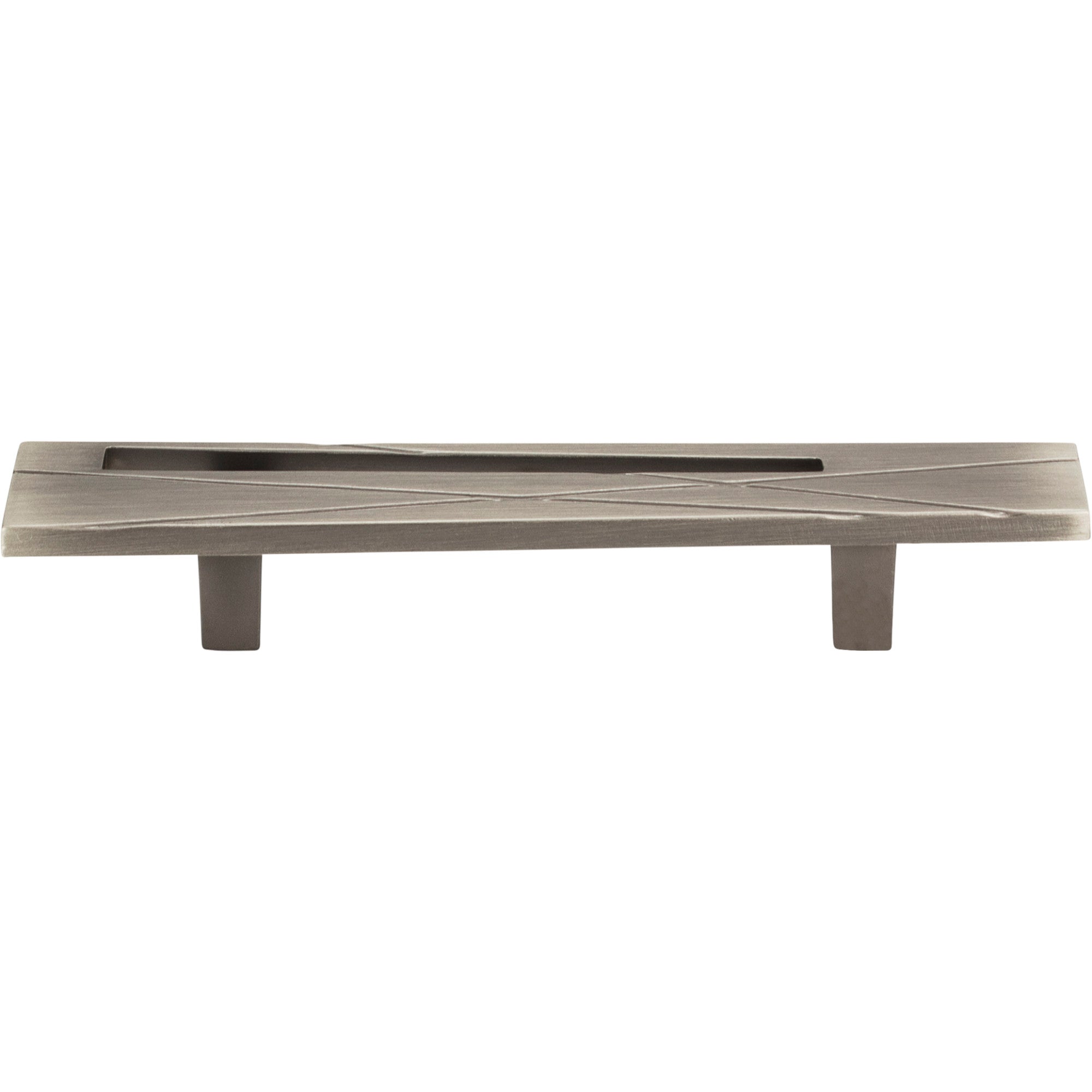 Modernist Left Bar Pull - Brushed Nickel