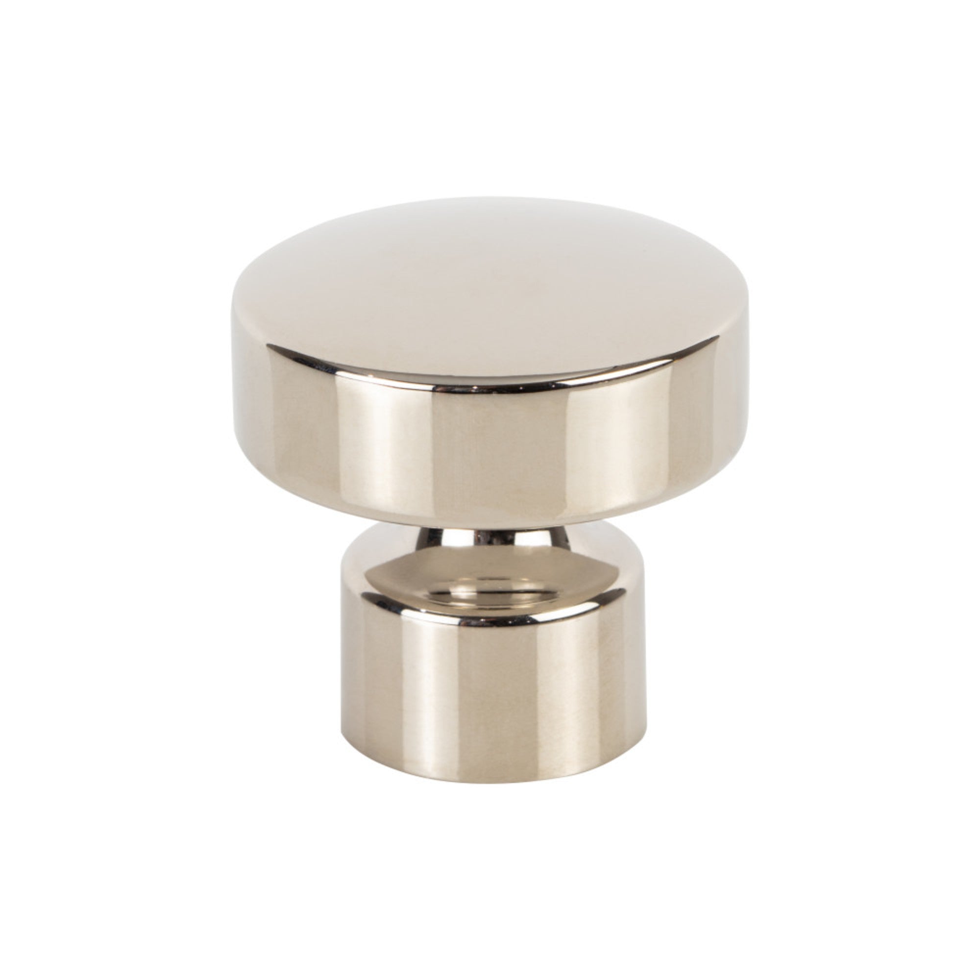 Lennox Mushroom Knob - Polished Nickel