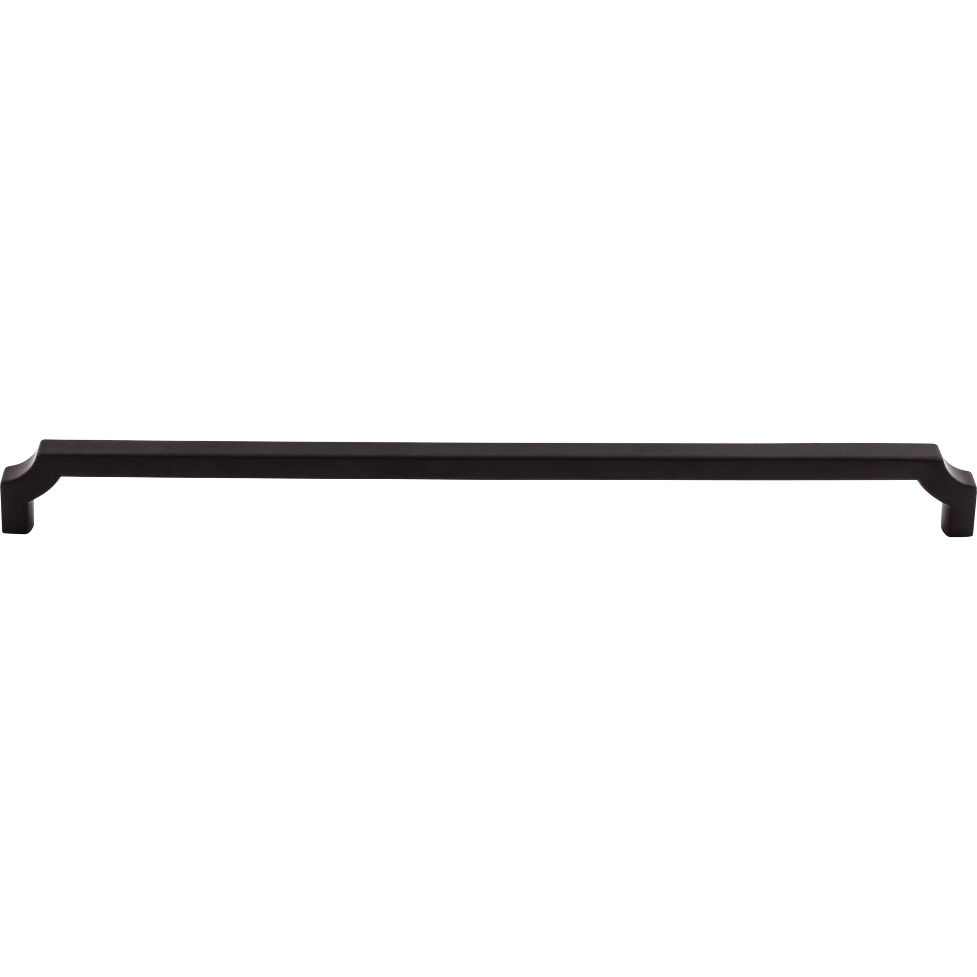 Davenport 12" Center to Center Bar Pull - Flat Black