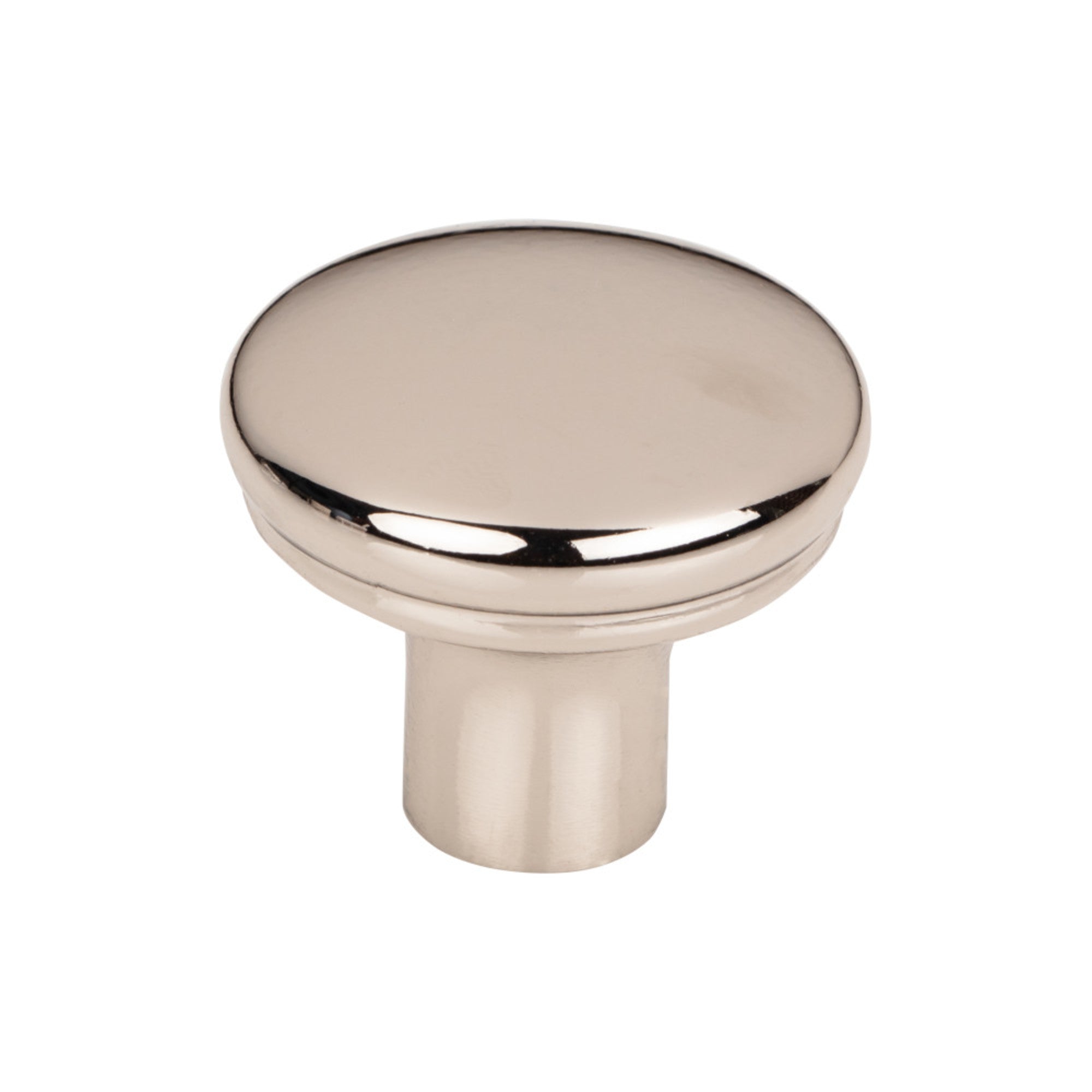 Julian Mushroom Knob - Polished Nickel
