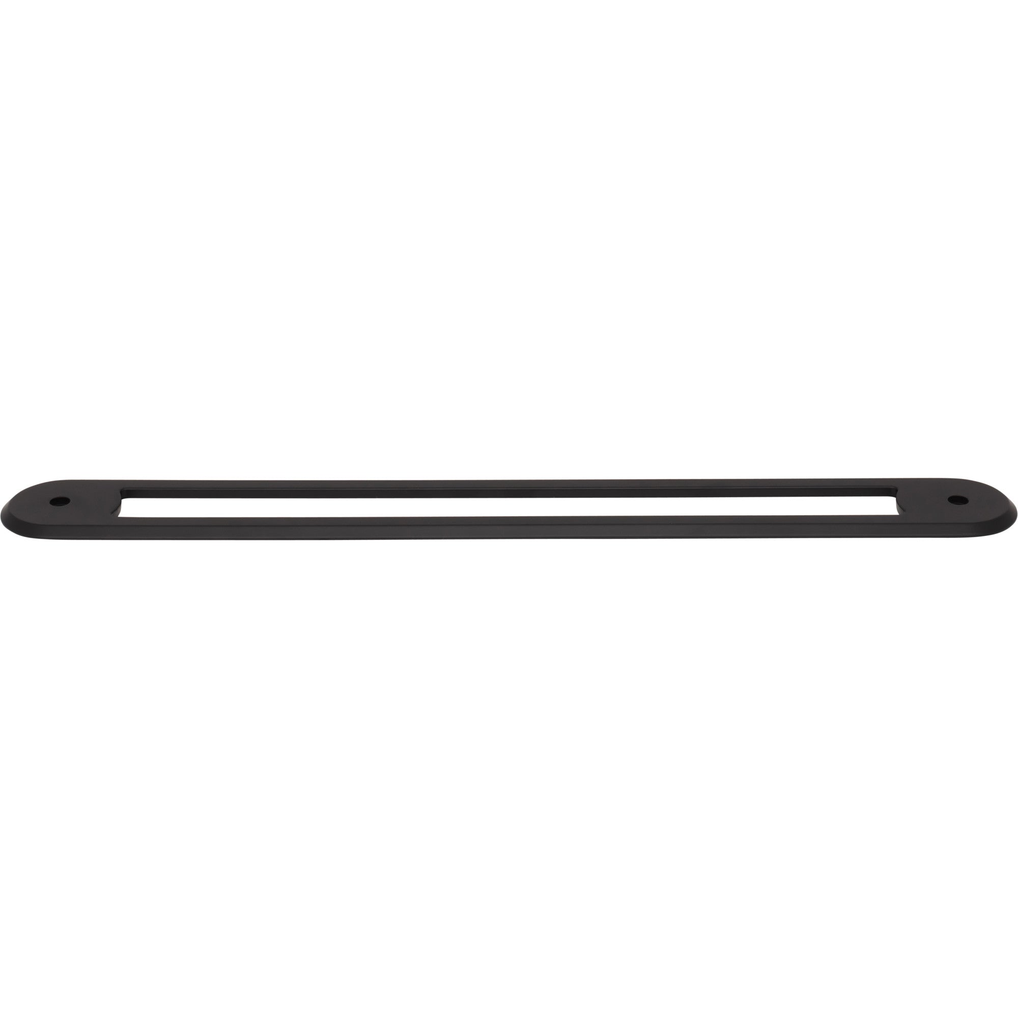 Brockwell 18" Center to Center Pull Backplate - Flat Black