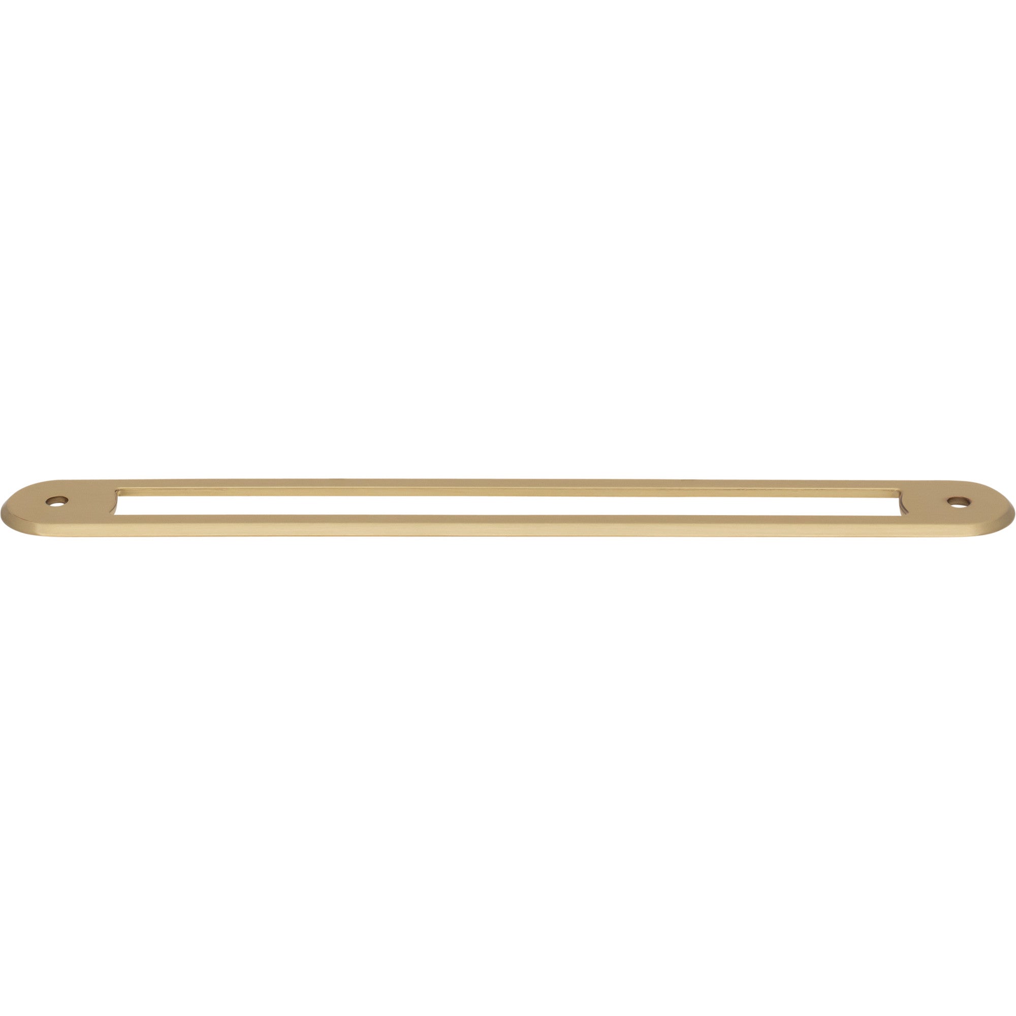 Brockwell 7 9/16" Center to Center Pull Backplate - Honey Bronze