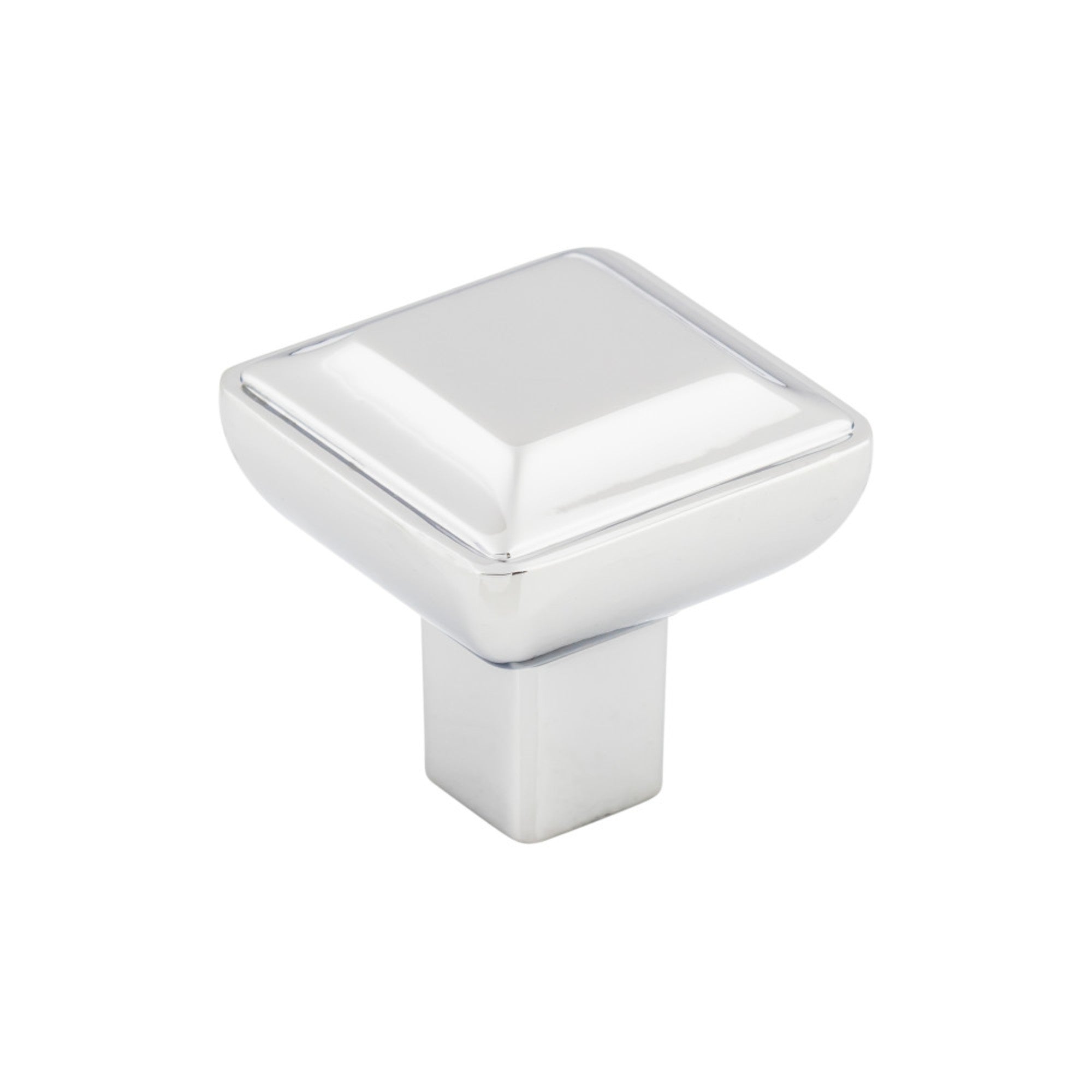 Podium 1 1/8" Length Square Knob - Polished Chrome