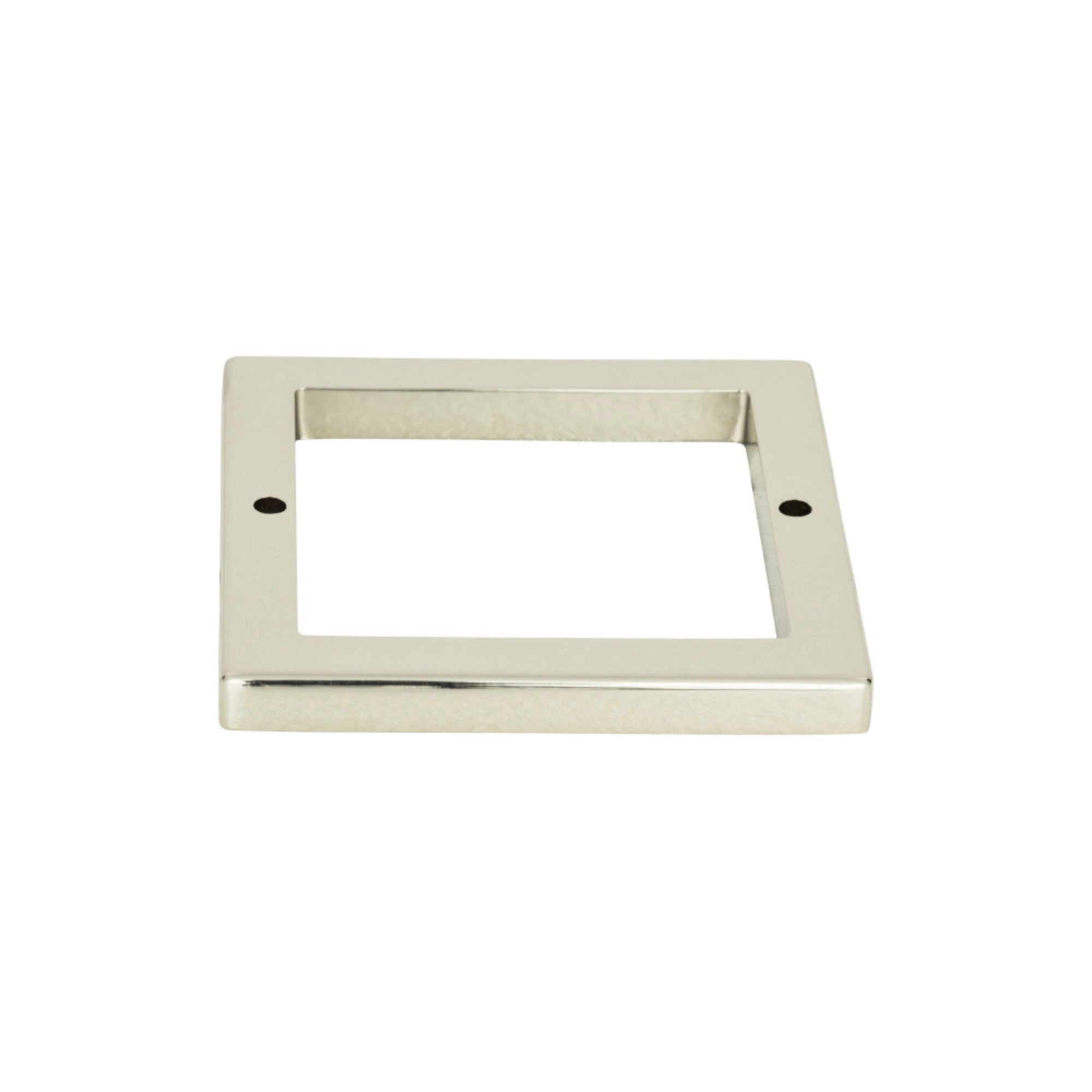 Tableau Square 2 1/2" Center to Center Pull Backplate - Polished Nickel