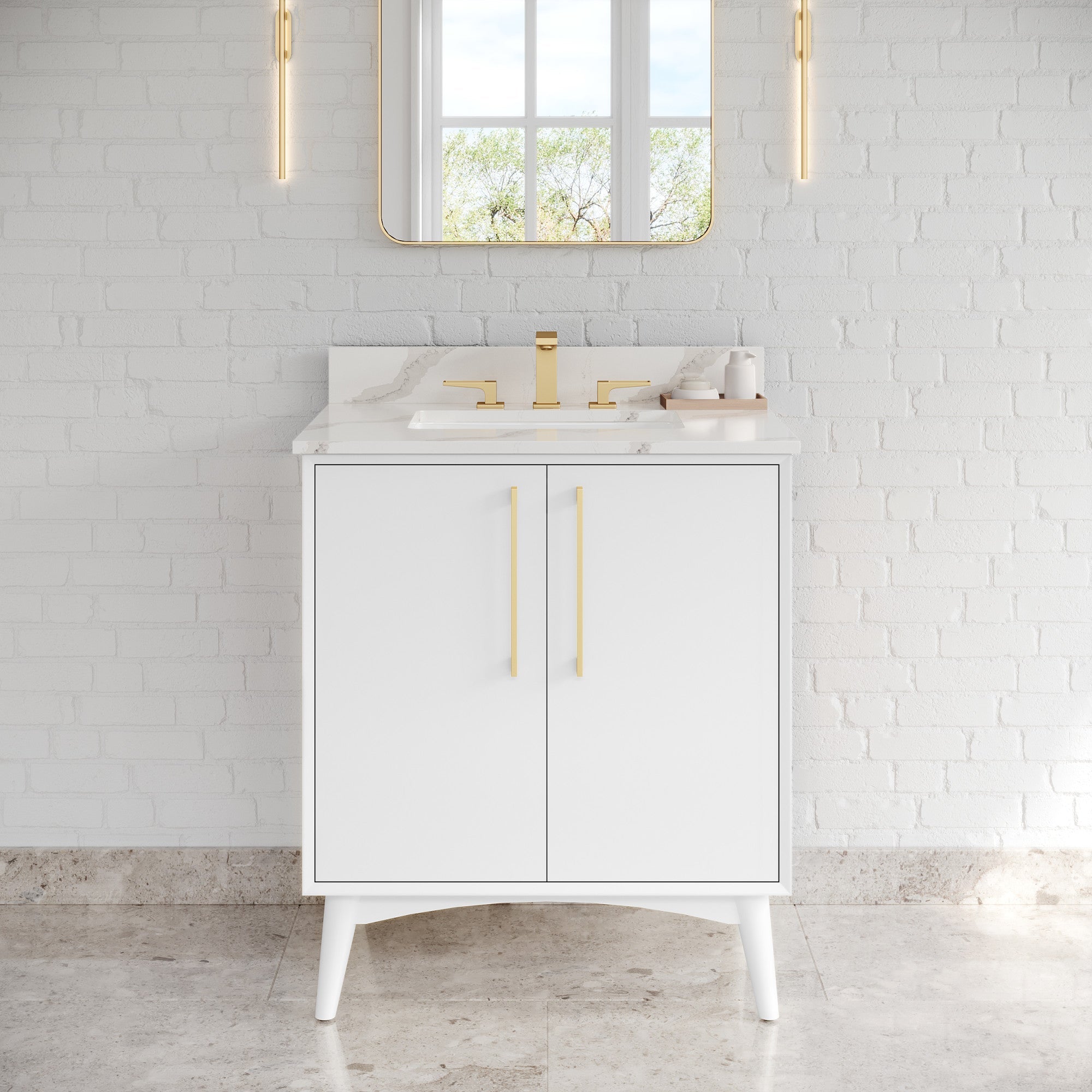 30" Dashwood Vanity – White