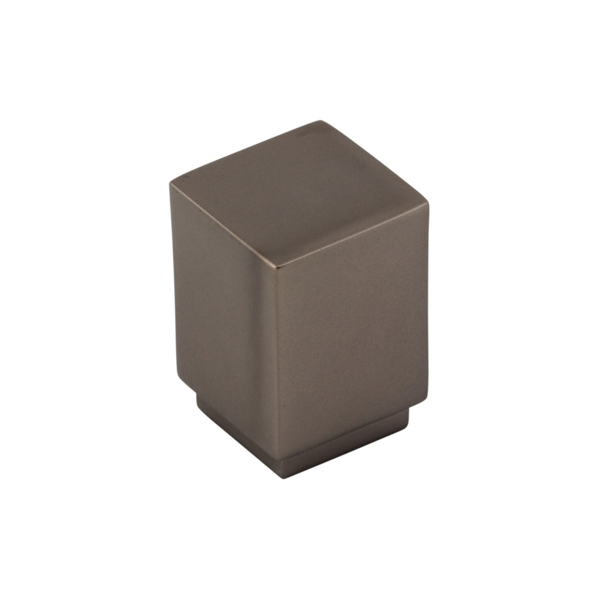 Linear 3/4" Length Square Knob - Ash Gray