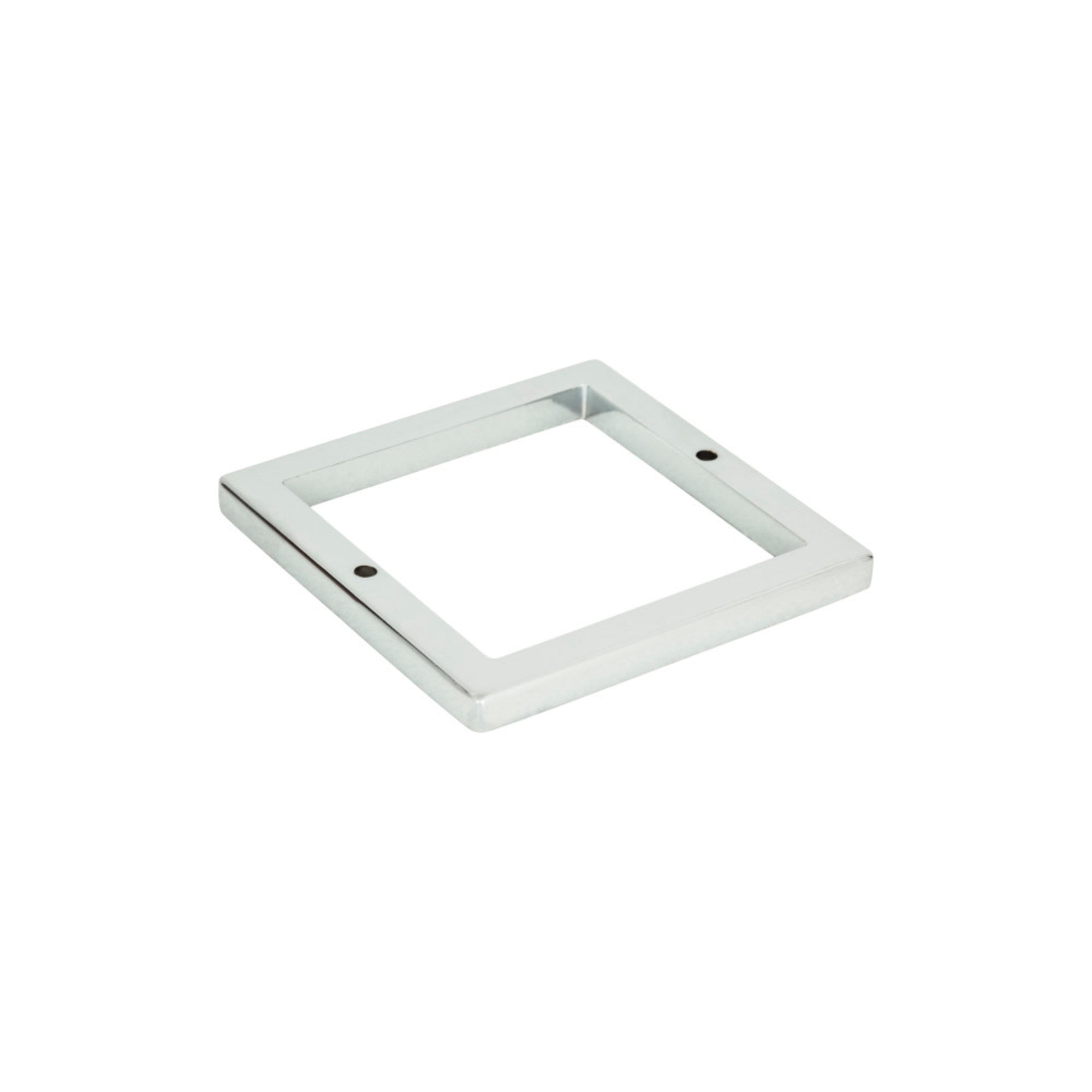 Tableau Square 3" Center to Center Pull Backplate - Polished Chrome