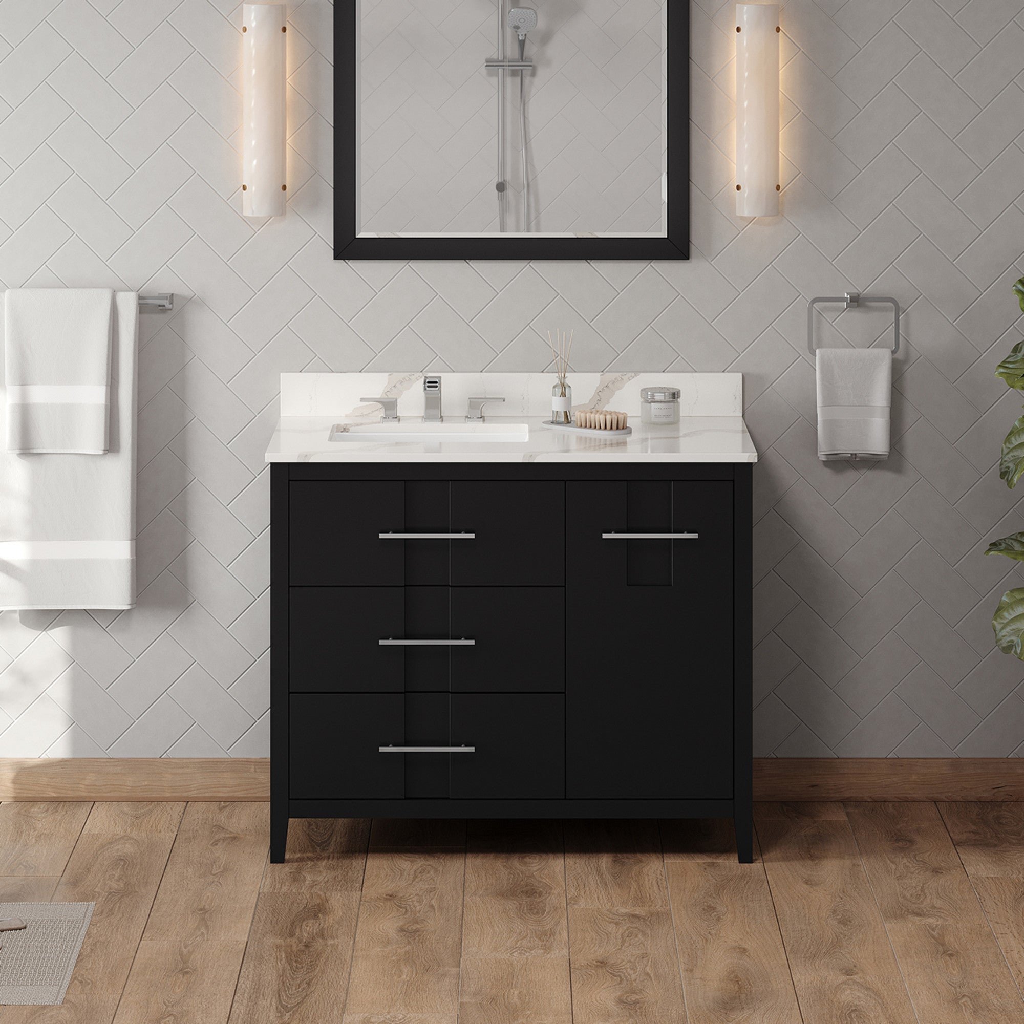 42" Katara Vanity – Left Offset