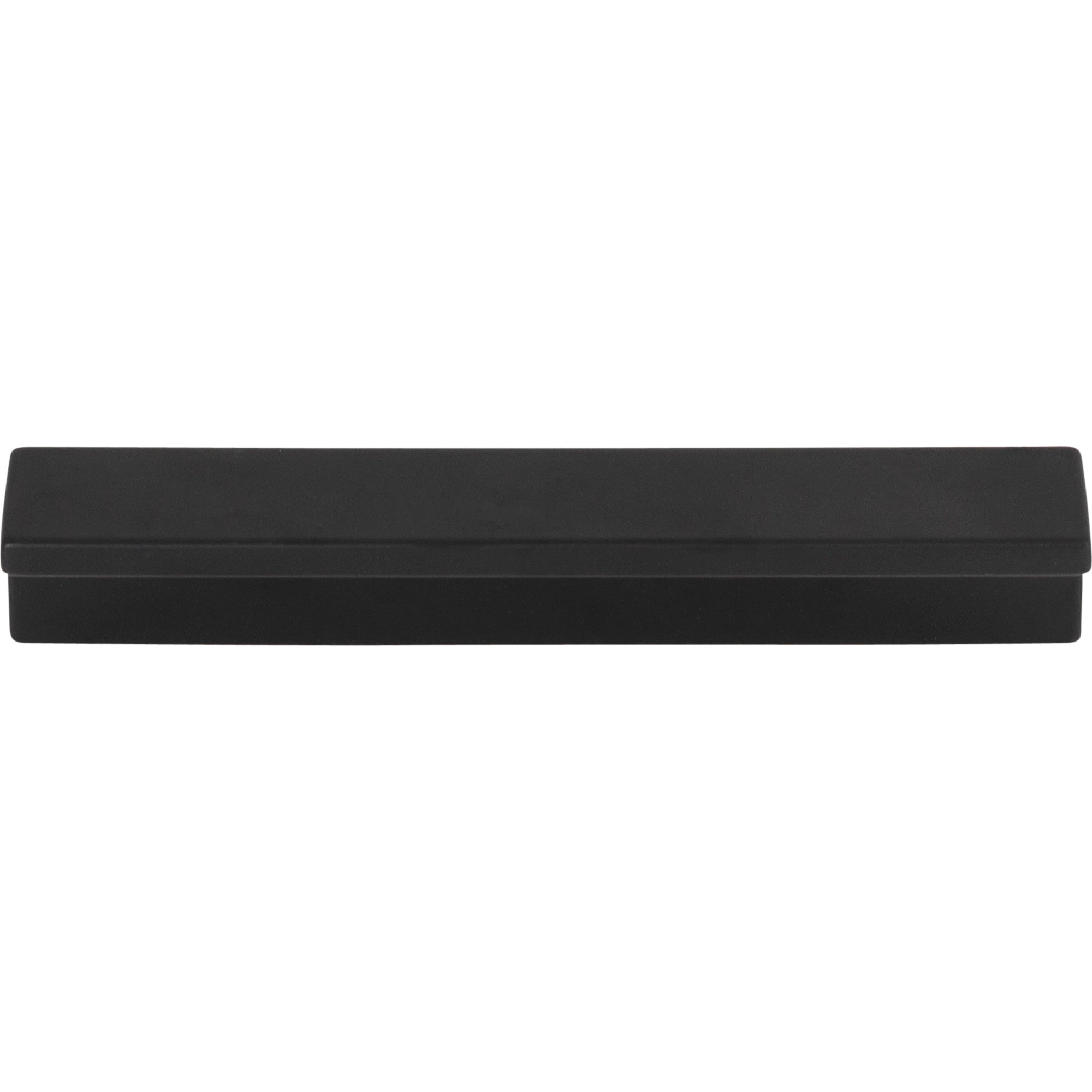 Minetta 3 3/4" Center to Center Finger Pull - Flat Black