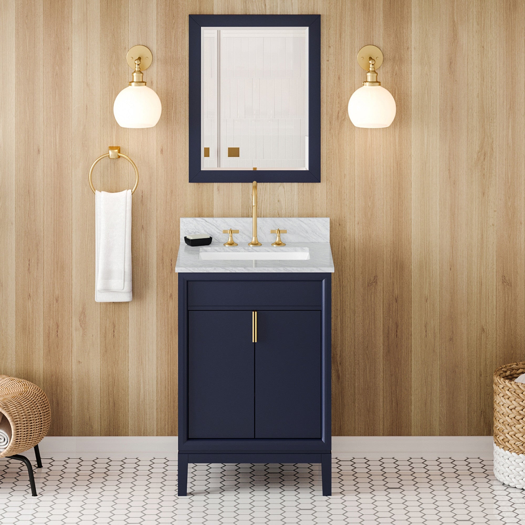 24" Theodora Vanity – Hale Blue