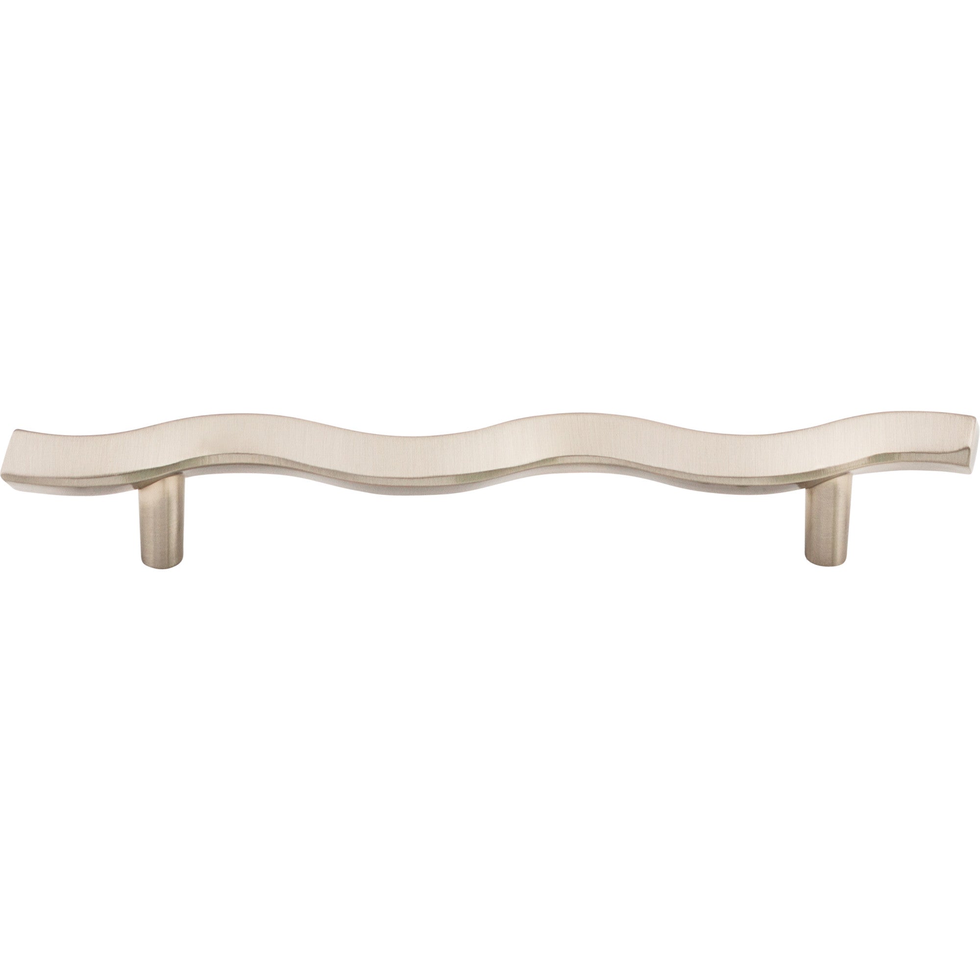 Wave 5 1/16" Center to Center Bar Pull - Brushed Satin Nickel