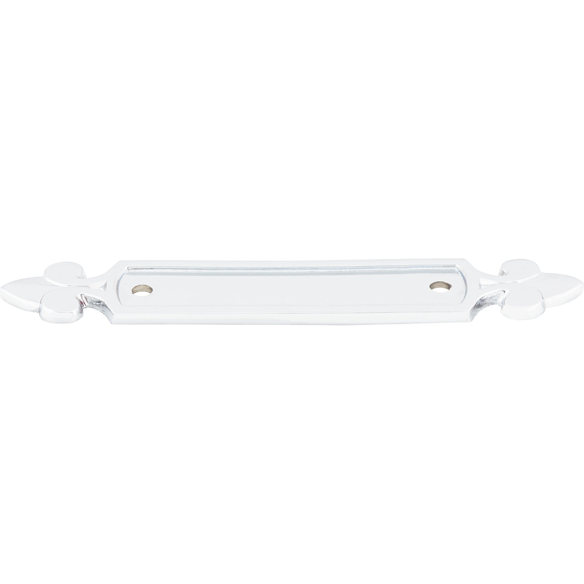 Dover Backplate 2 1/2" Center to Center Pull Backplate - Polished Chrome