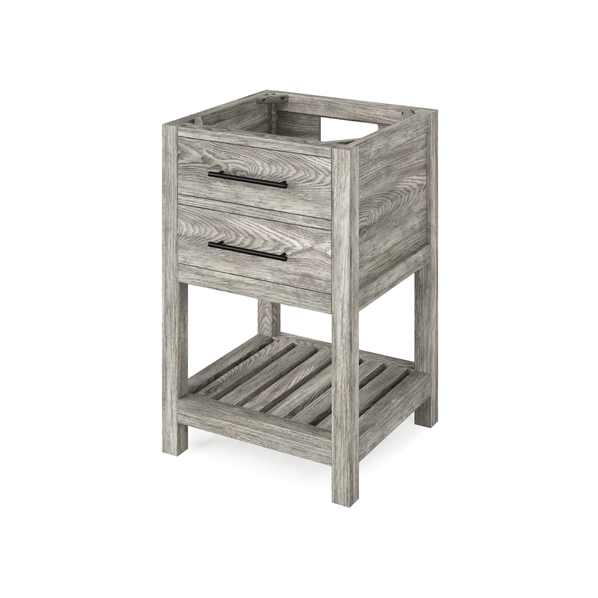 24" Wavecrest Vanity – Weathered Grey