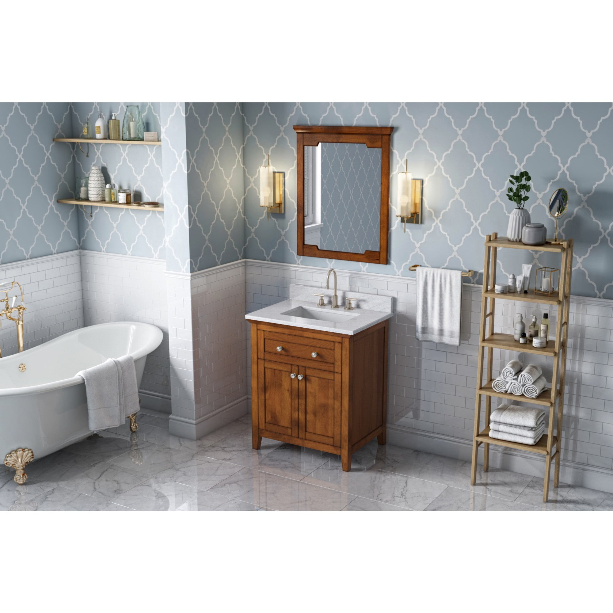 30" Chatham Vanity – Chocolate
