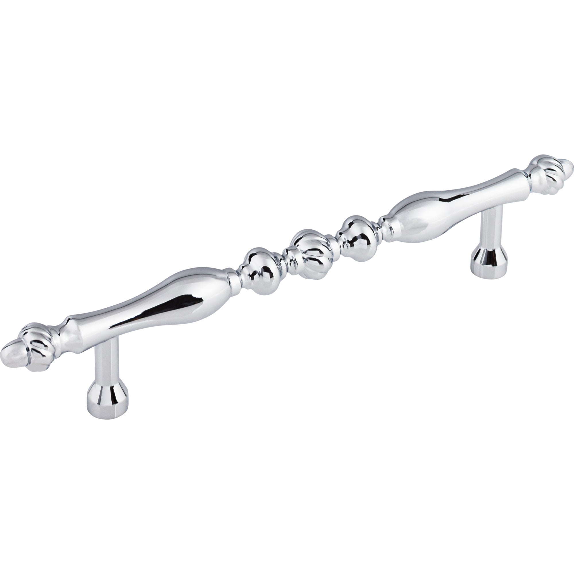 Somerset Melon 7" Center to Center Bar Pull - Polished Chrome