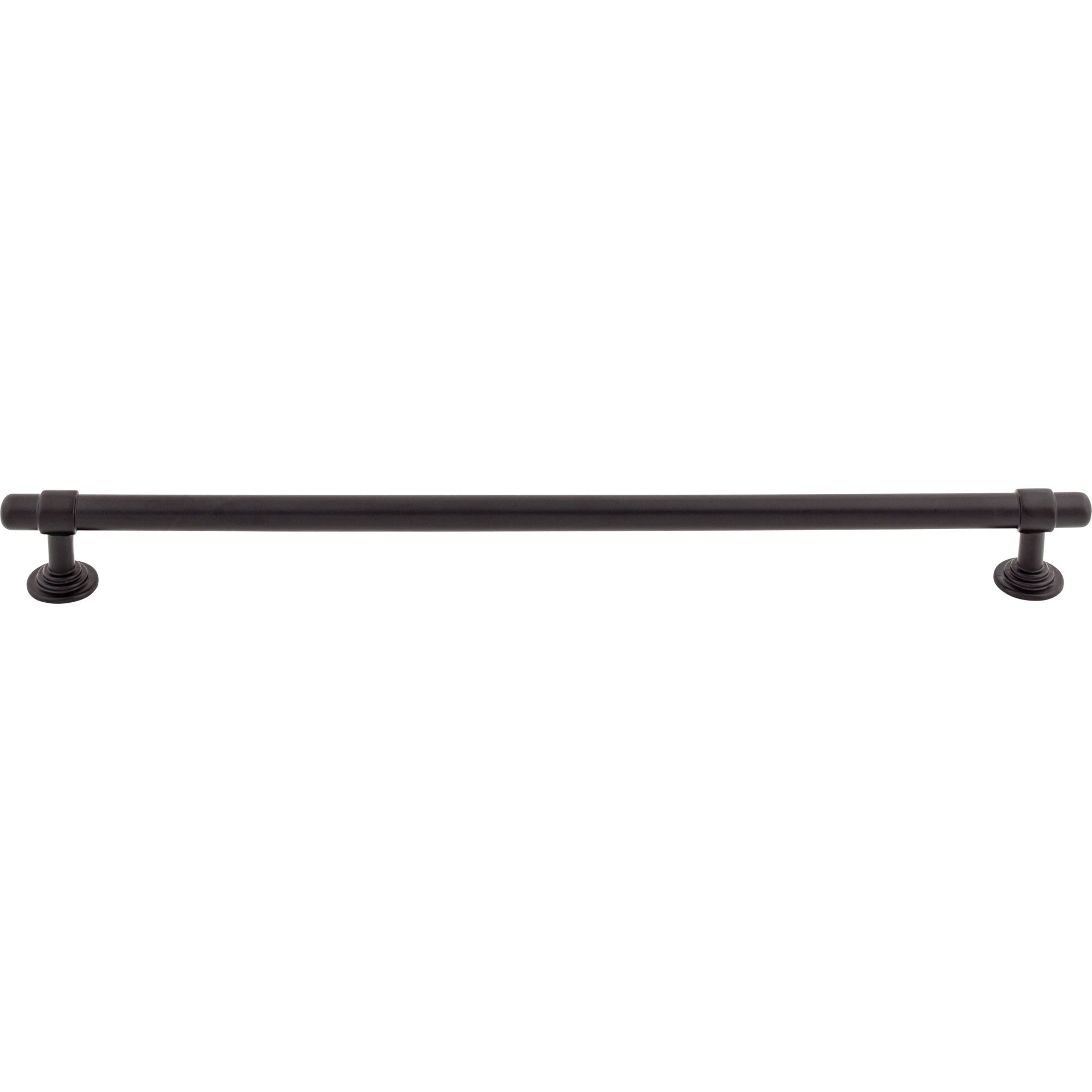 Ellis 12" Center to Center Bar Pull - Flat Black