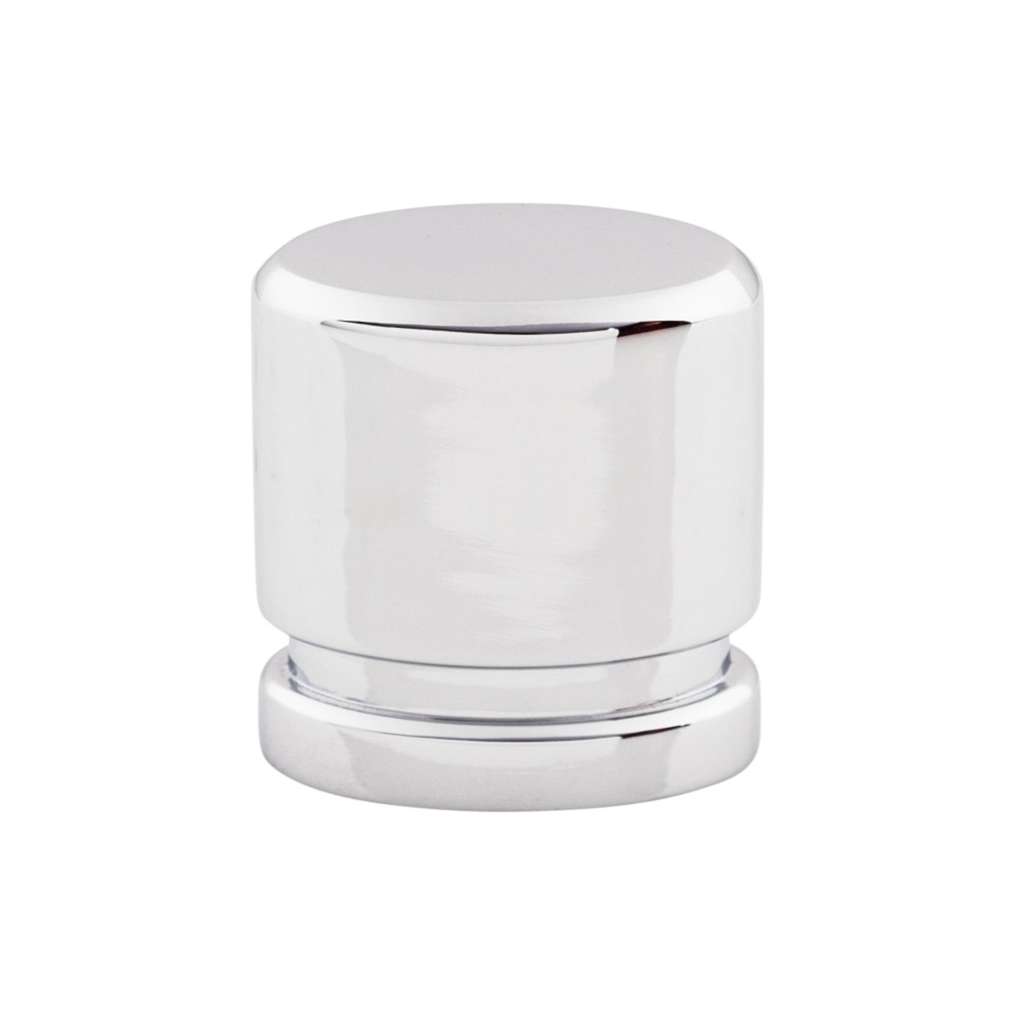 Oval 1" Length Oval Knob - Polished Chrome