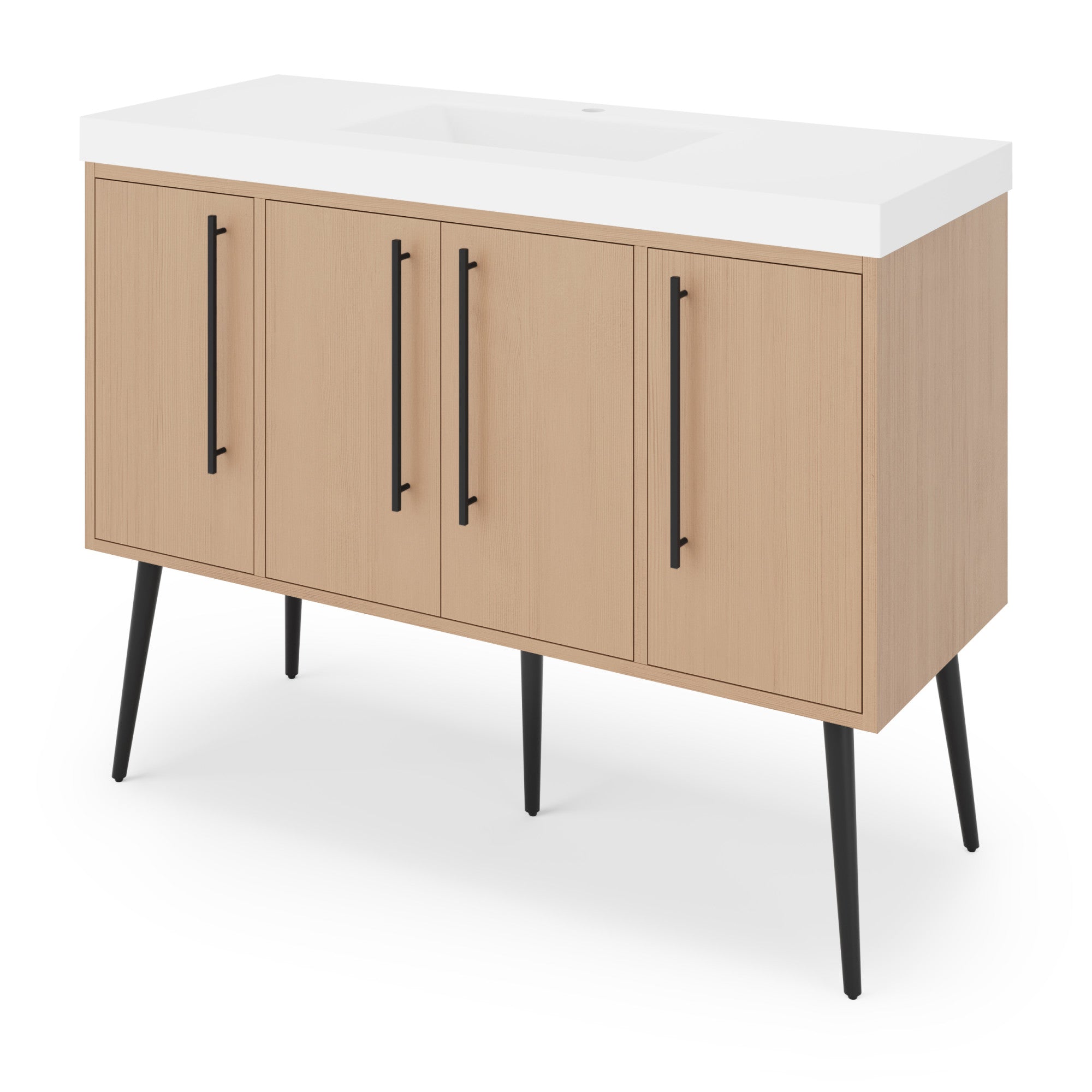 48" Tempest Vanity – Natural Oak