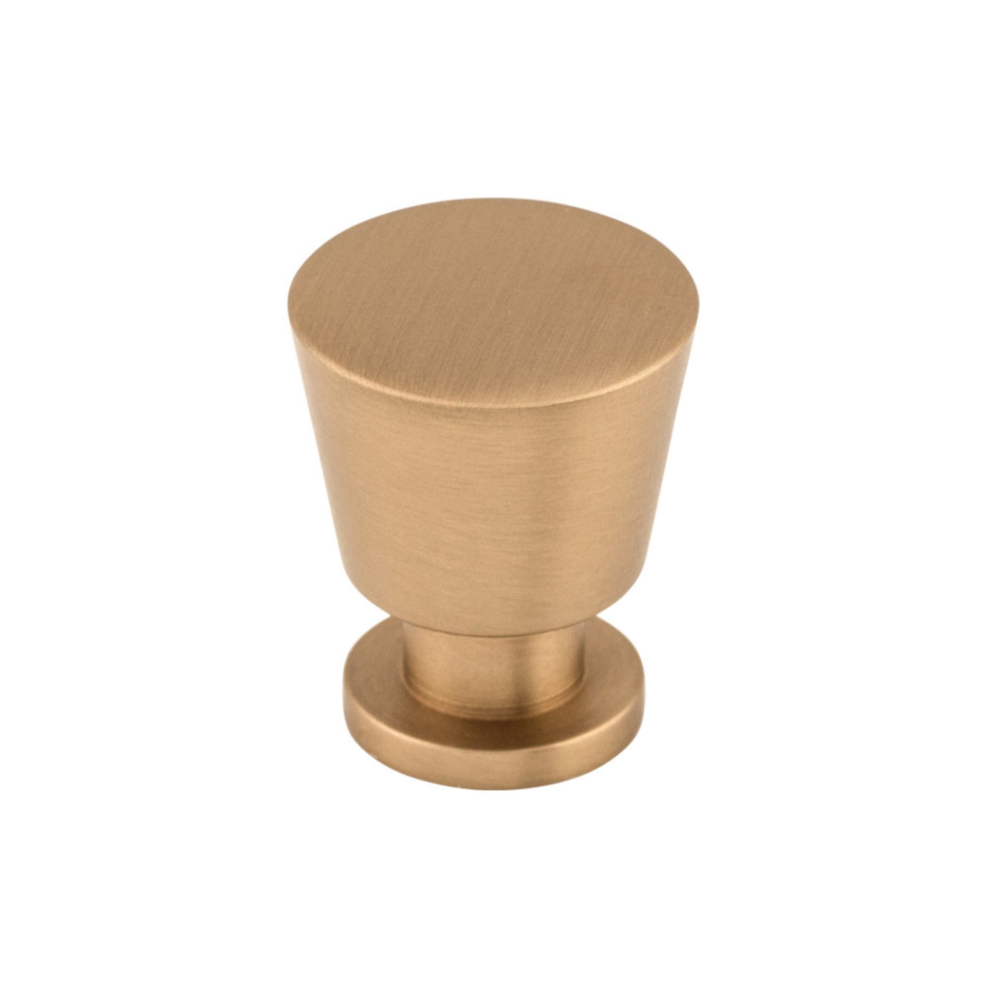Rocks Round Knob - Brushed Bronze